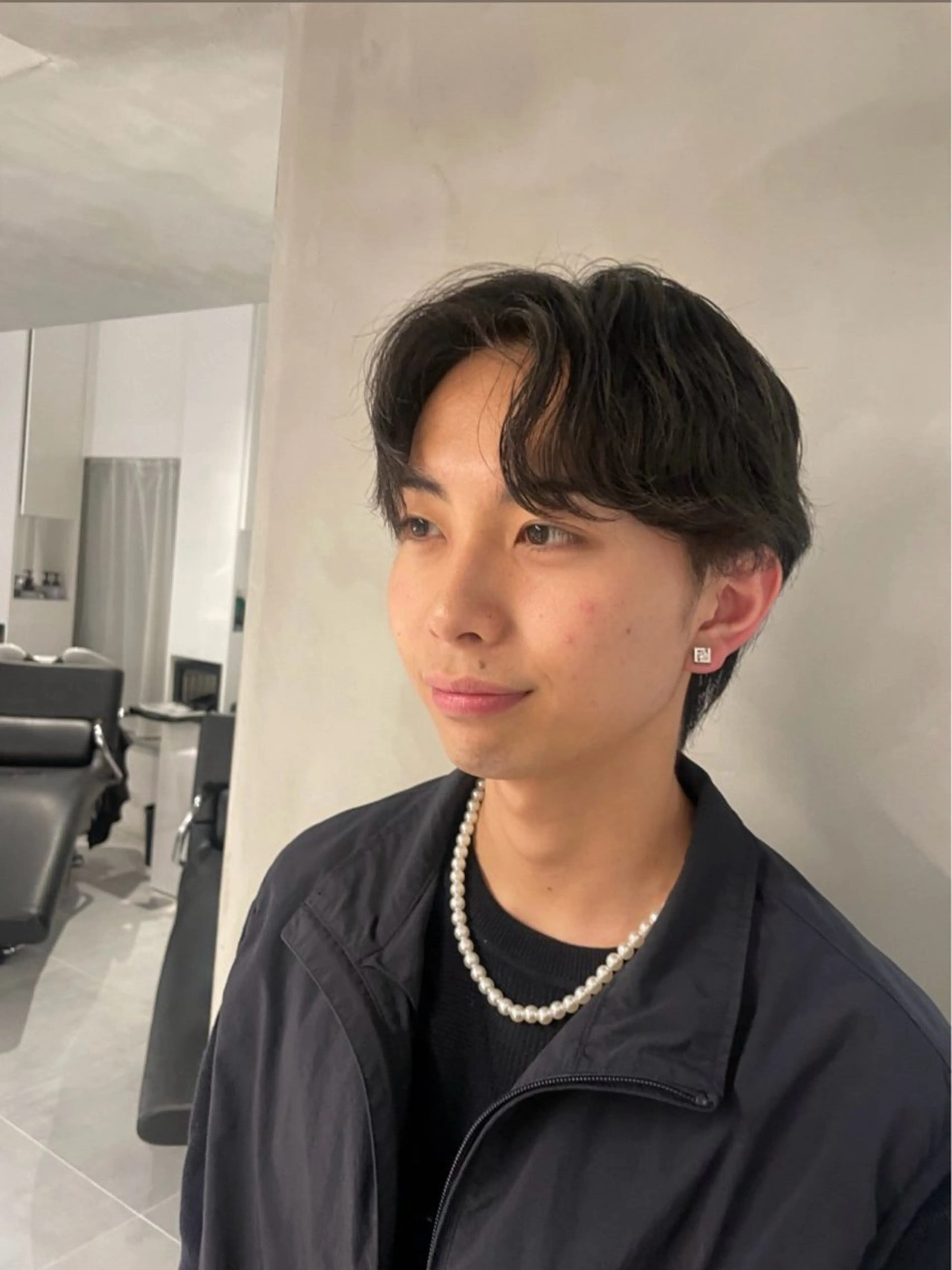 《🌀3名様限定🌀》メンズカット＋ダメージレスパーマ＋シャンプー＆トリートメントの写真