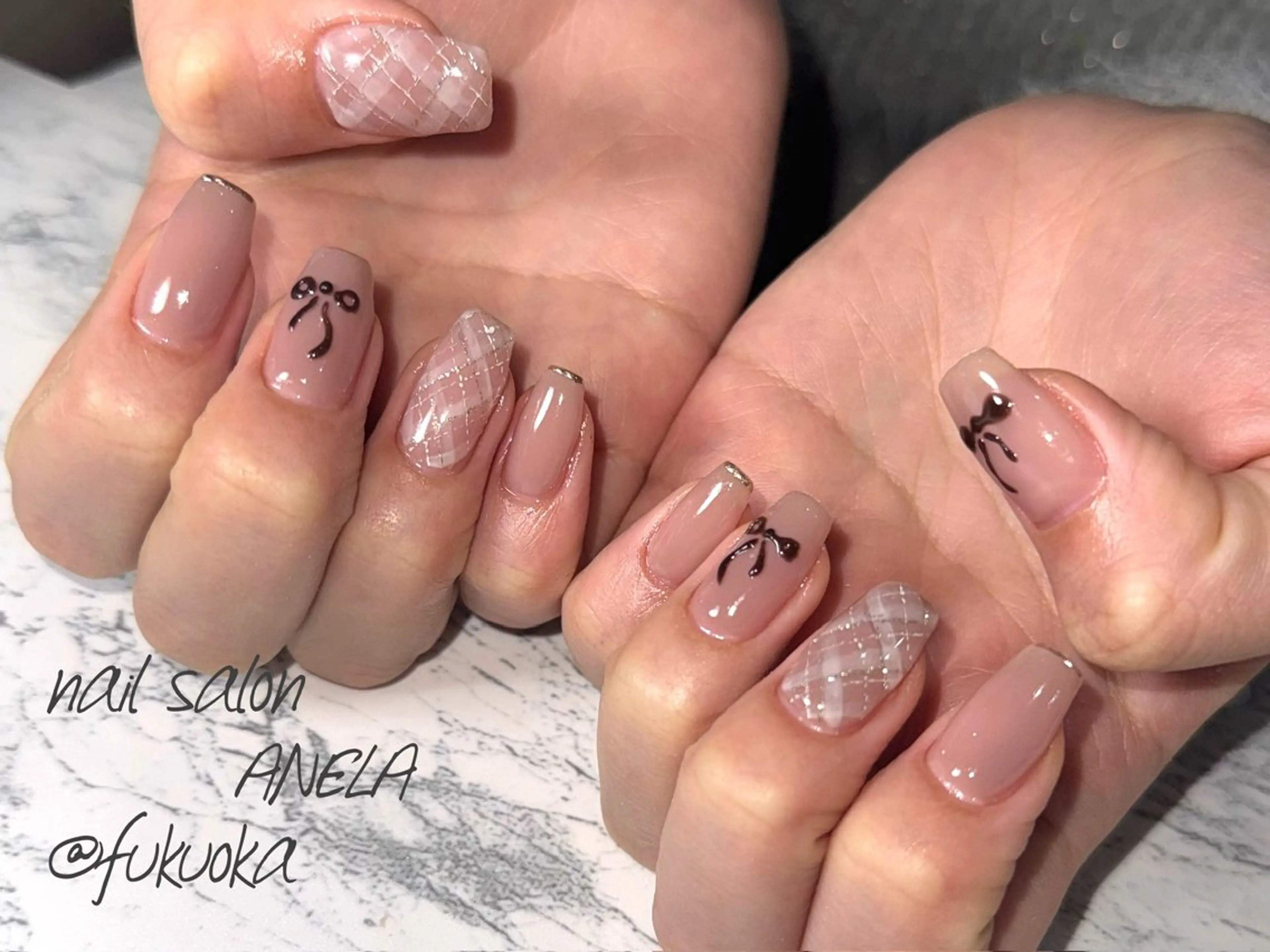ネイル ハンドネイル フットネイル nail salon ANELA mayaのネイルデザイン