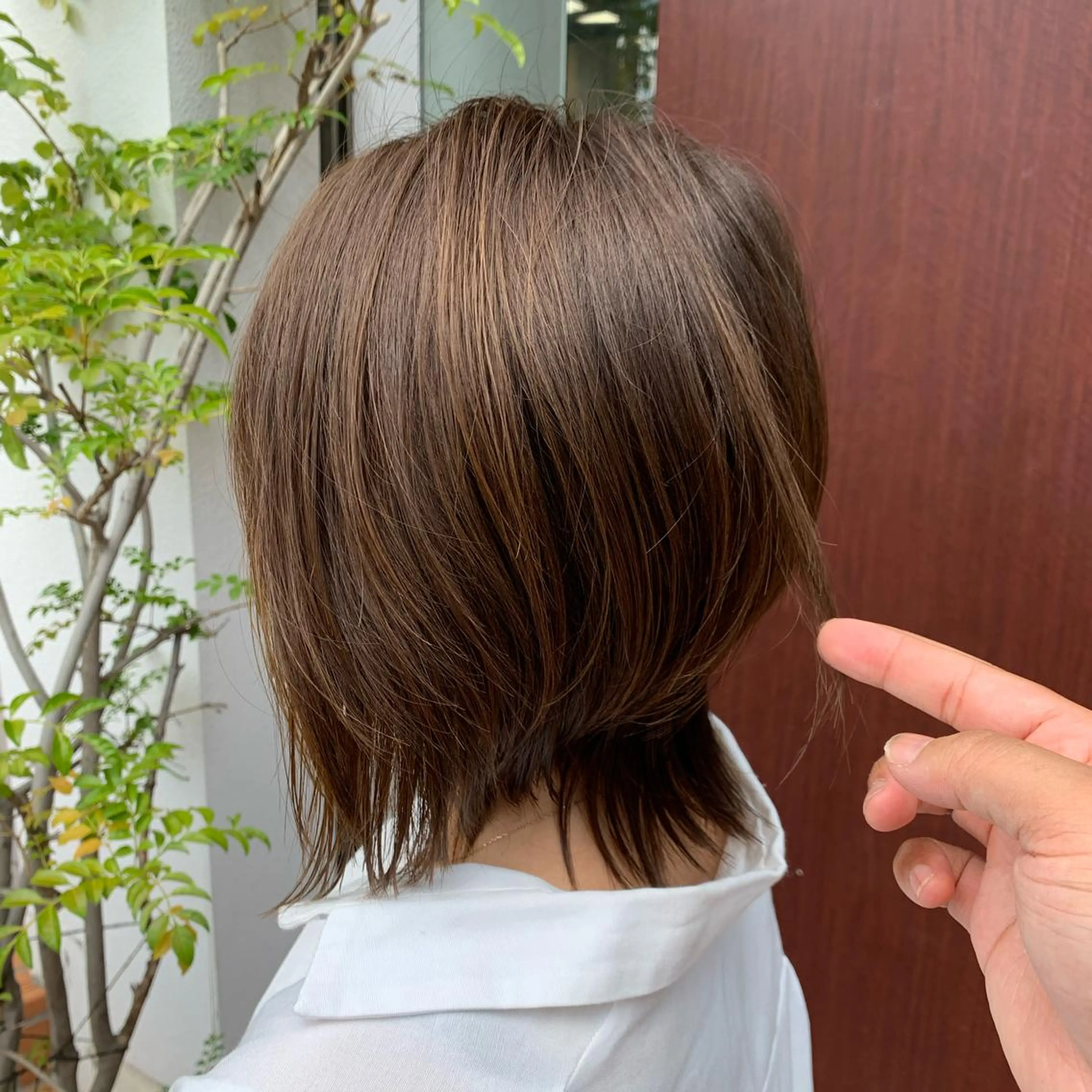 セミロング 仁和山 健汰のヘアスタイル