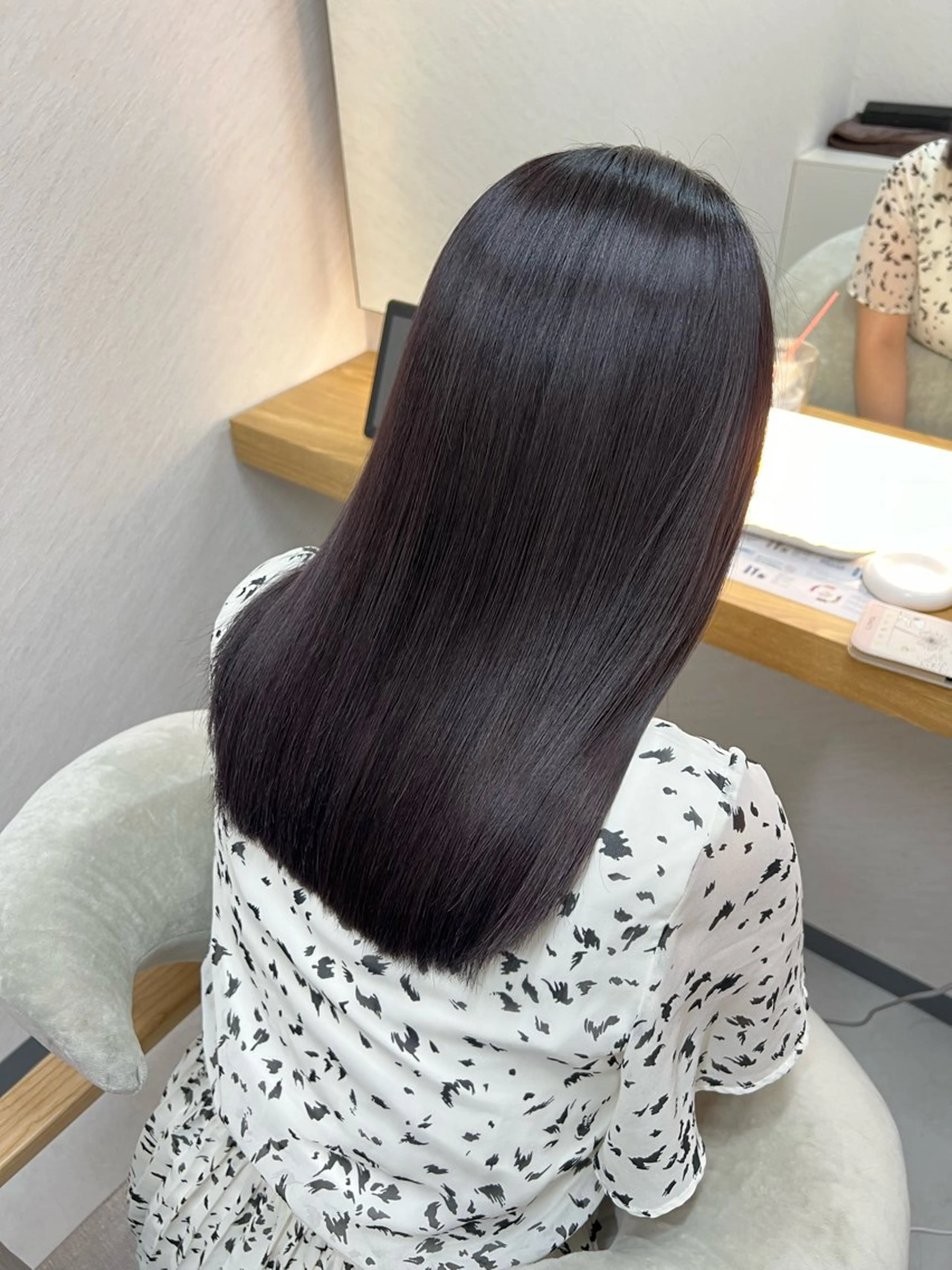 セミロング カット ヘアカラー トリートメント ECLART 町田 井口聖也のヘアスタイル