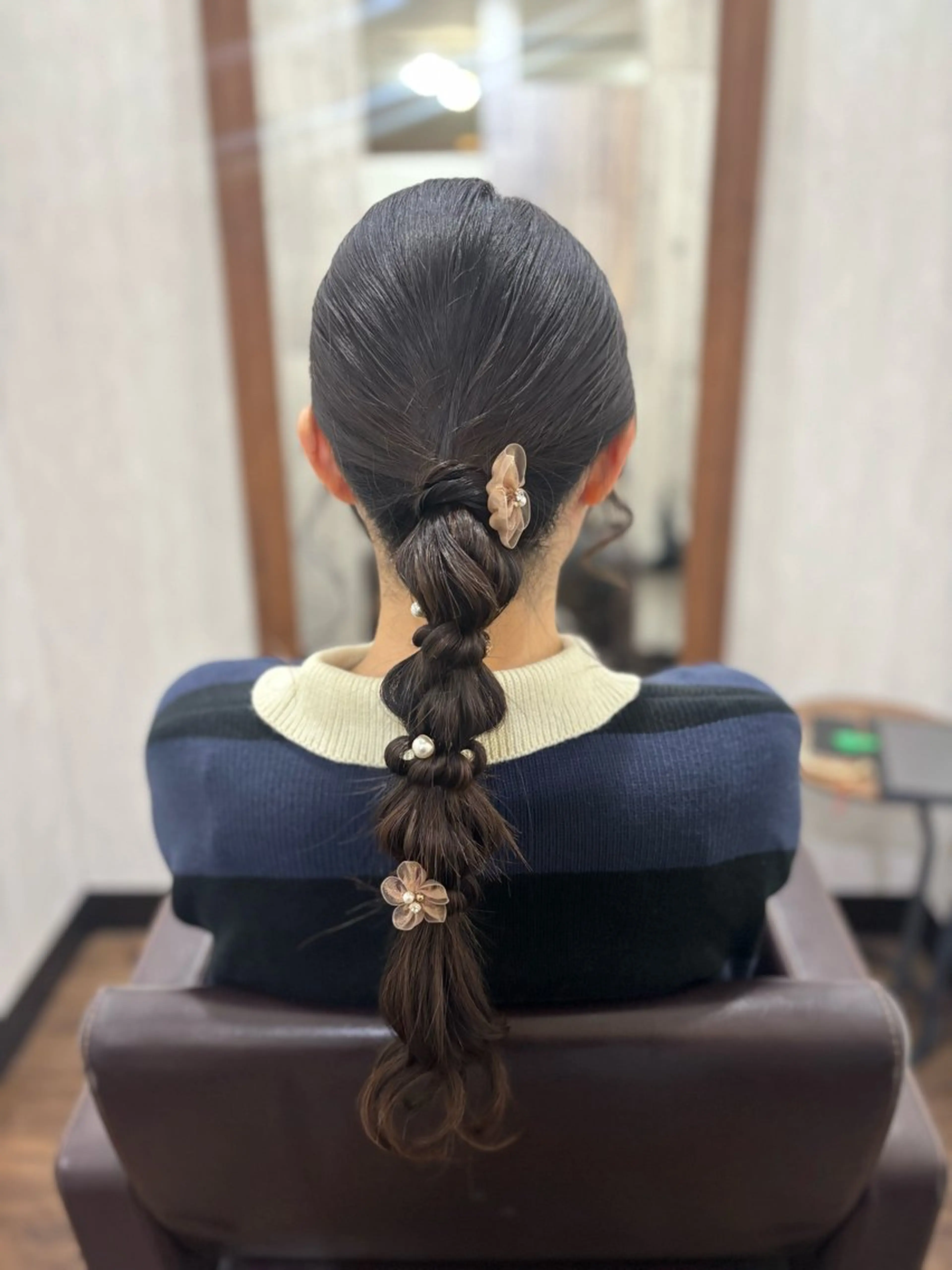 ロング ヘアアレンジ カラーモデル募集 ☘️もえな☘️のヘアスタイル