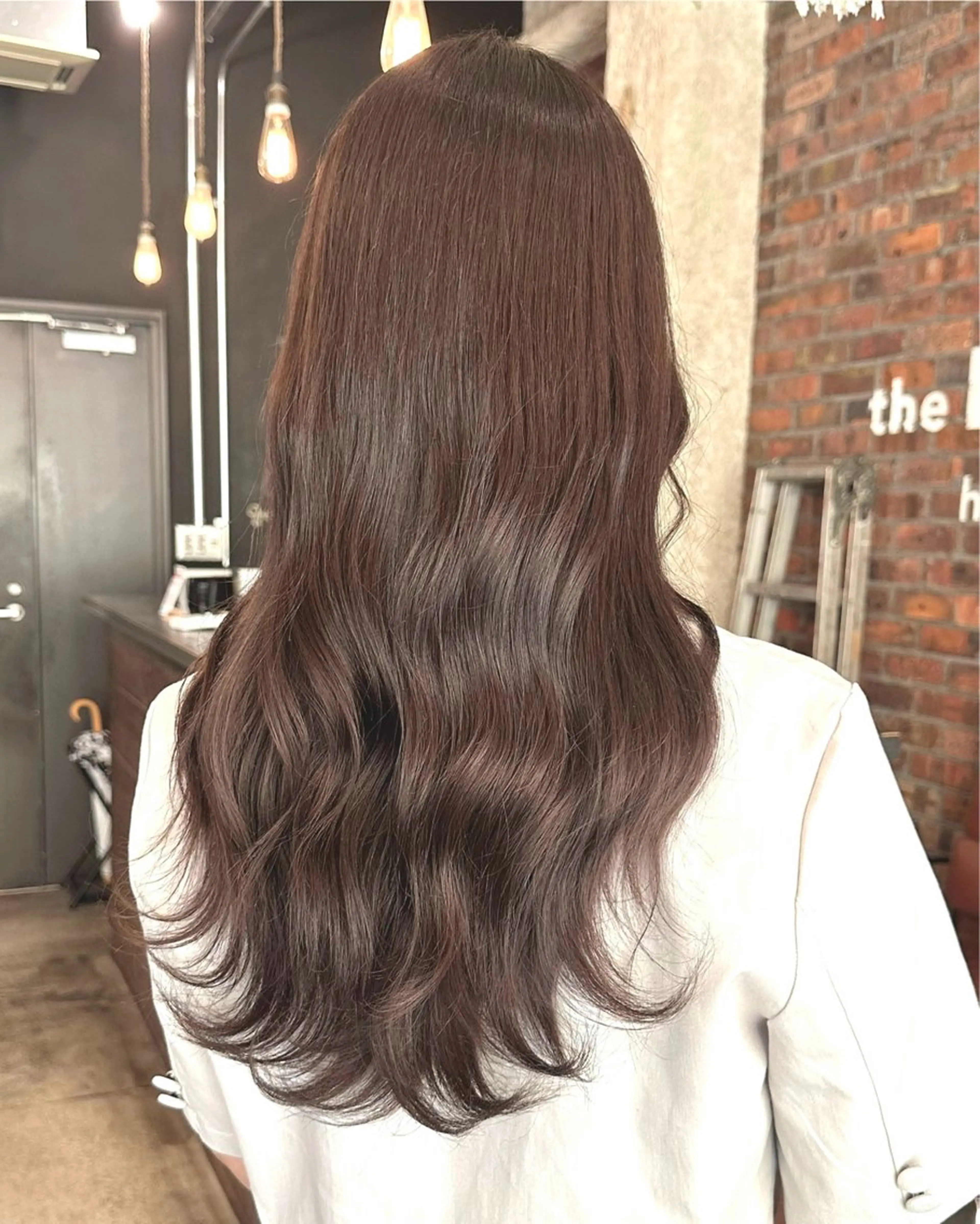ロング カラー カット ヘアカラー トリートメント 村田 来倖のヘアスタイル