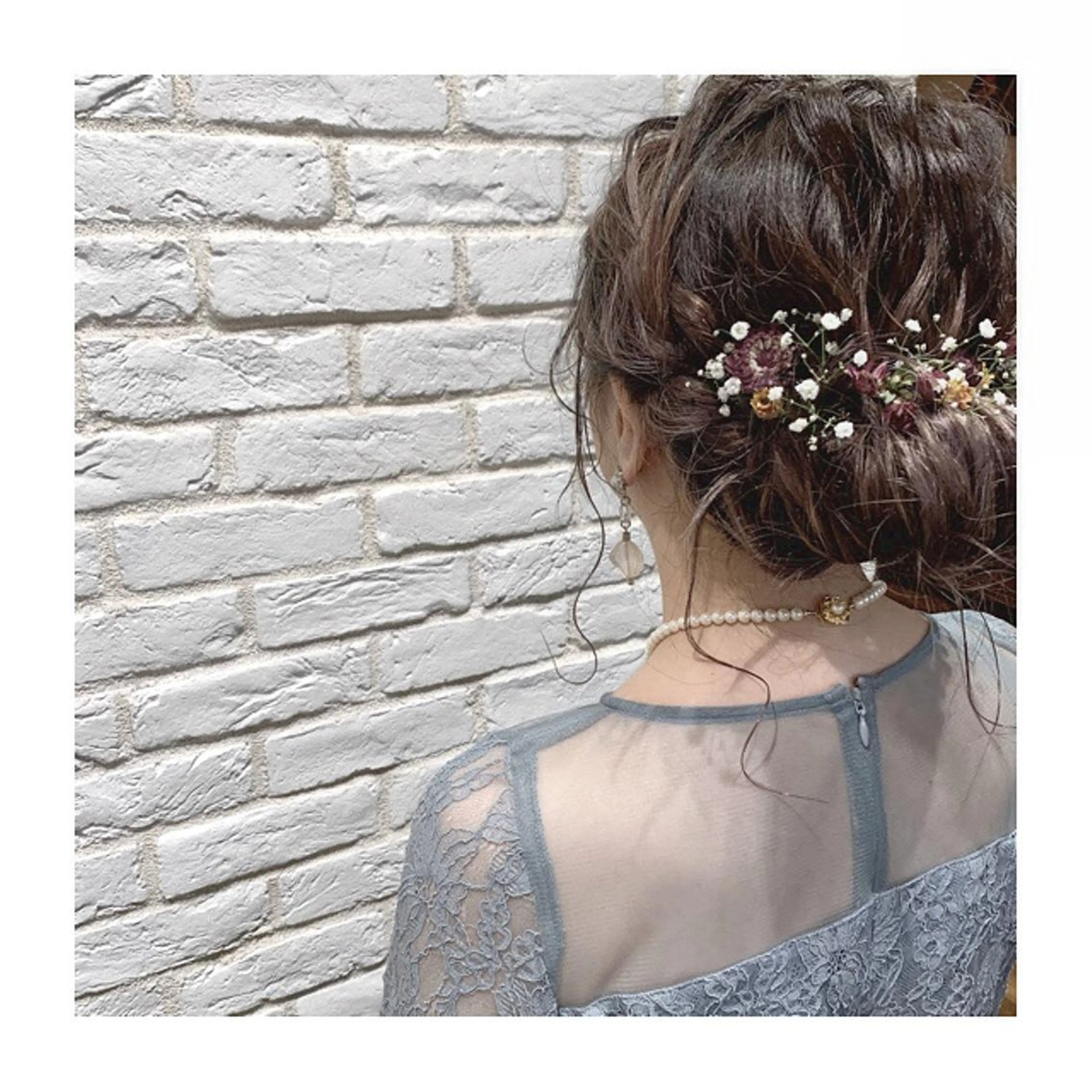 ミディアム カラー ヘアアレンジ UMEDA FIGAROのヘアスタイル