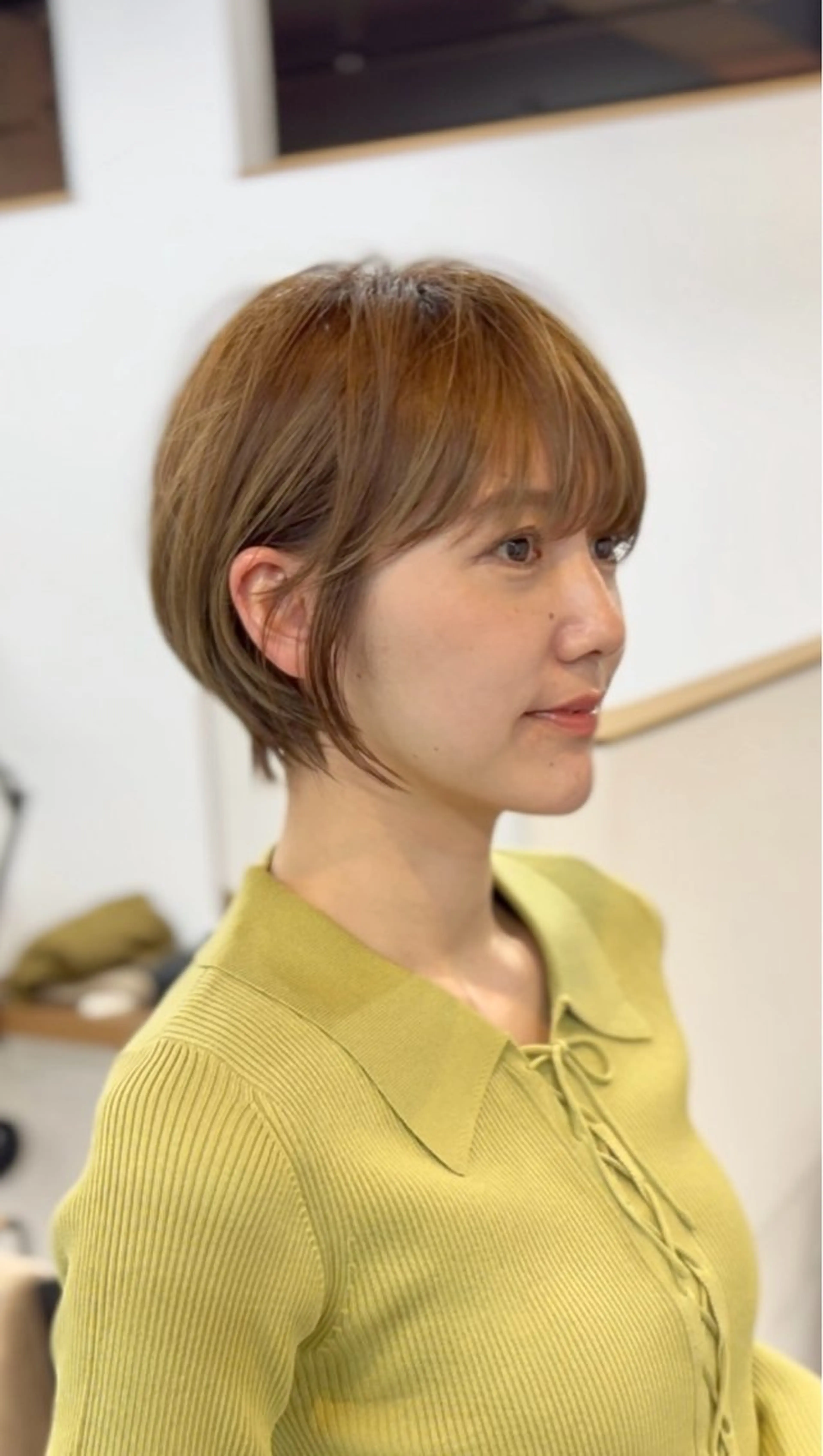 ショート カラー ショートボブ ボブ ショートヘア カット 縮毛矯正 表参道【髪質改善】 宮嶋勇太のヘアスタイル