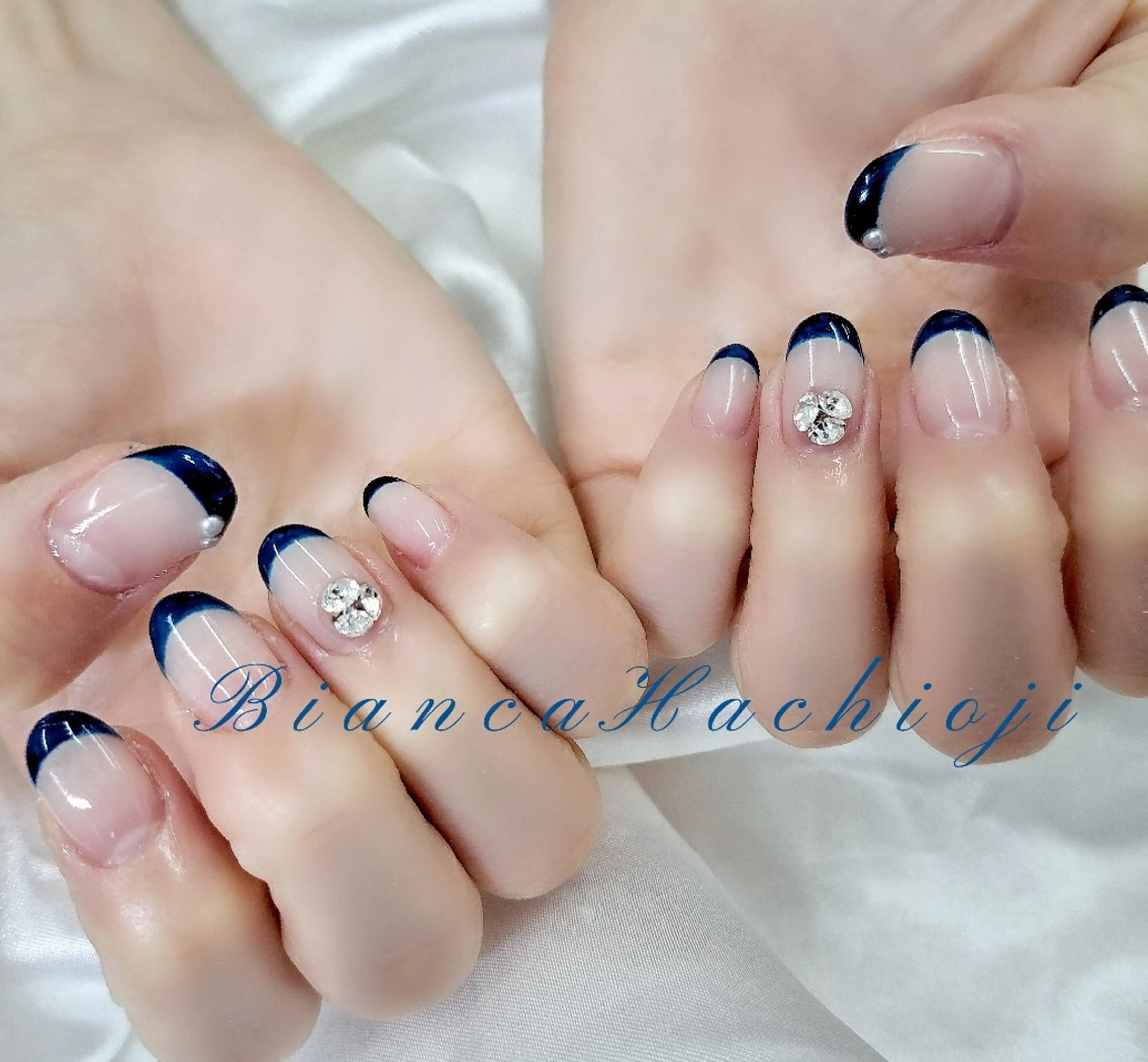 ネイル ハンドネイル Bianca八王子 まえさだのネイルデザイン