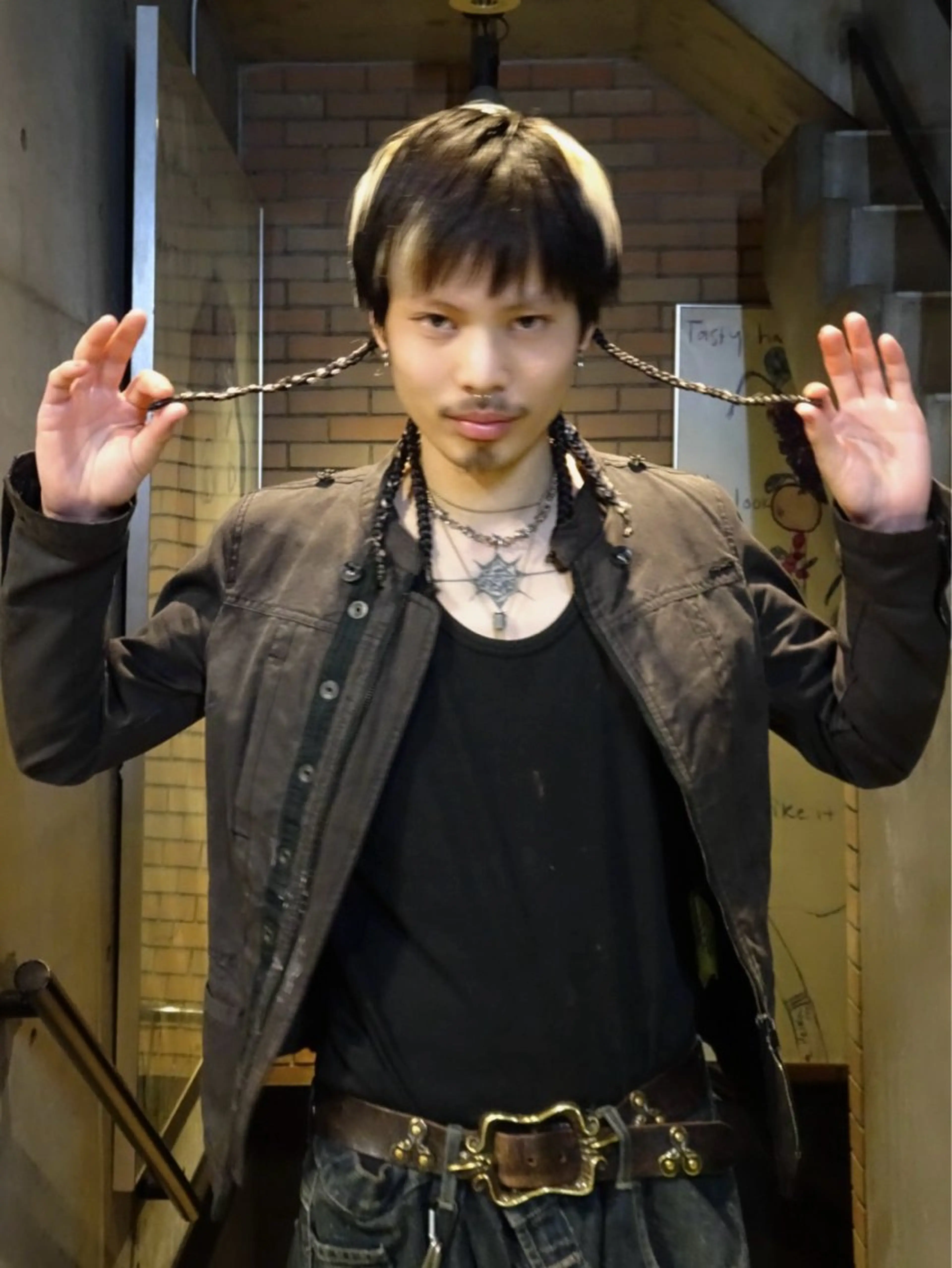 ヘアアレンジ メンズ ニュアンスヘア🪡 nenekaのヘアスタイル