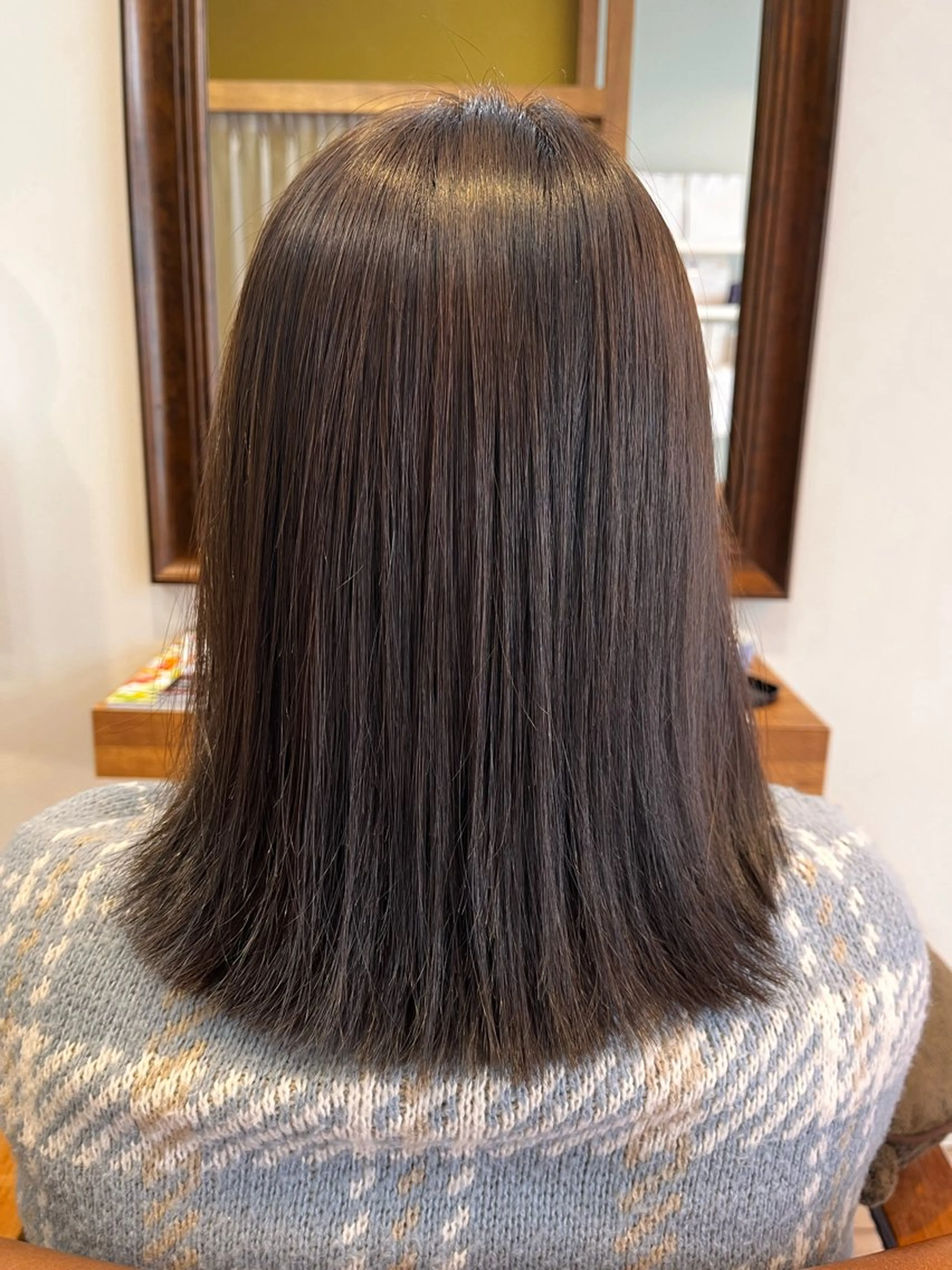 ミディアム 笹原 紗弥加のヘアスタイル