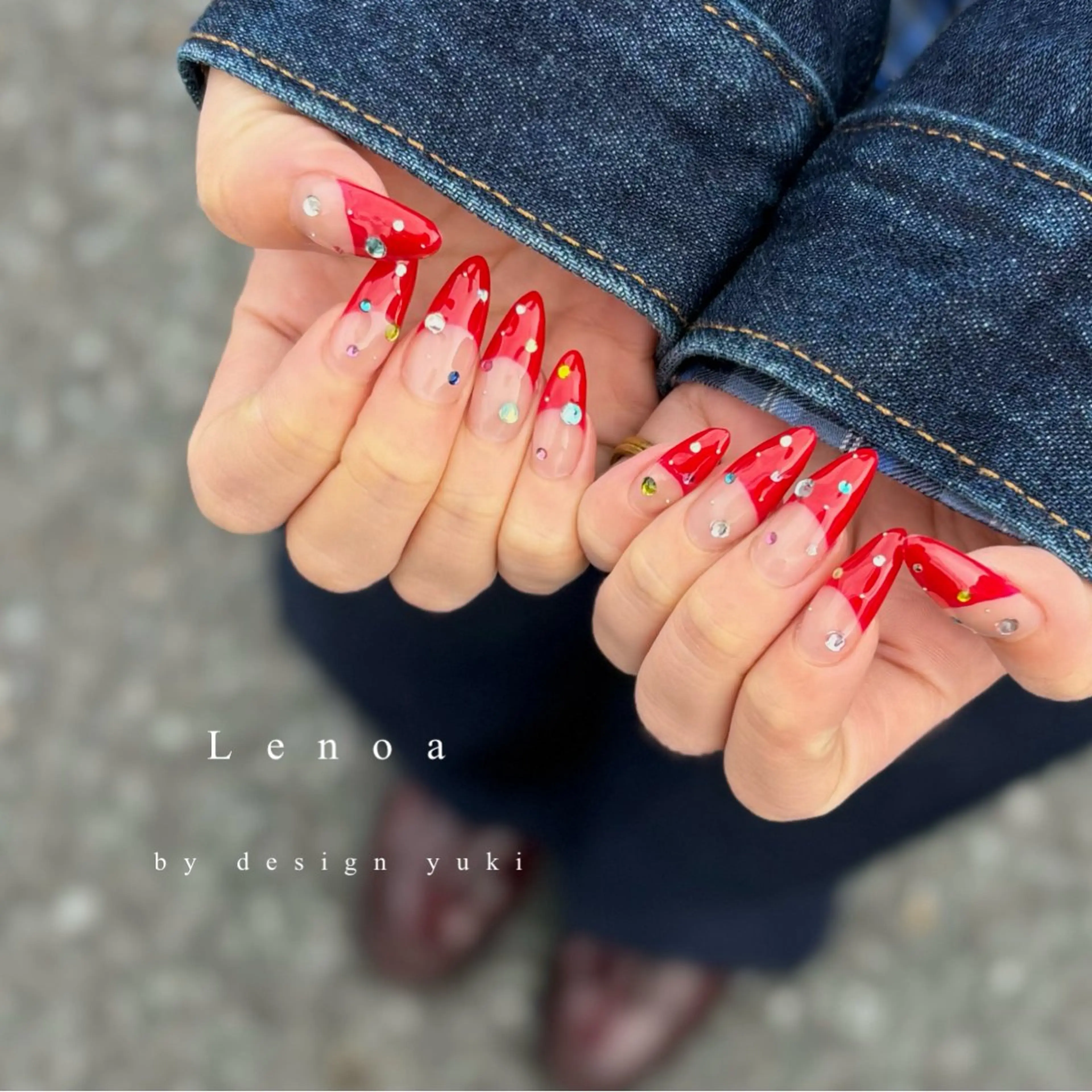 ネイル ハンドネイル Lenoa Yukiのネイルデザイン