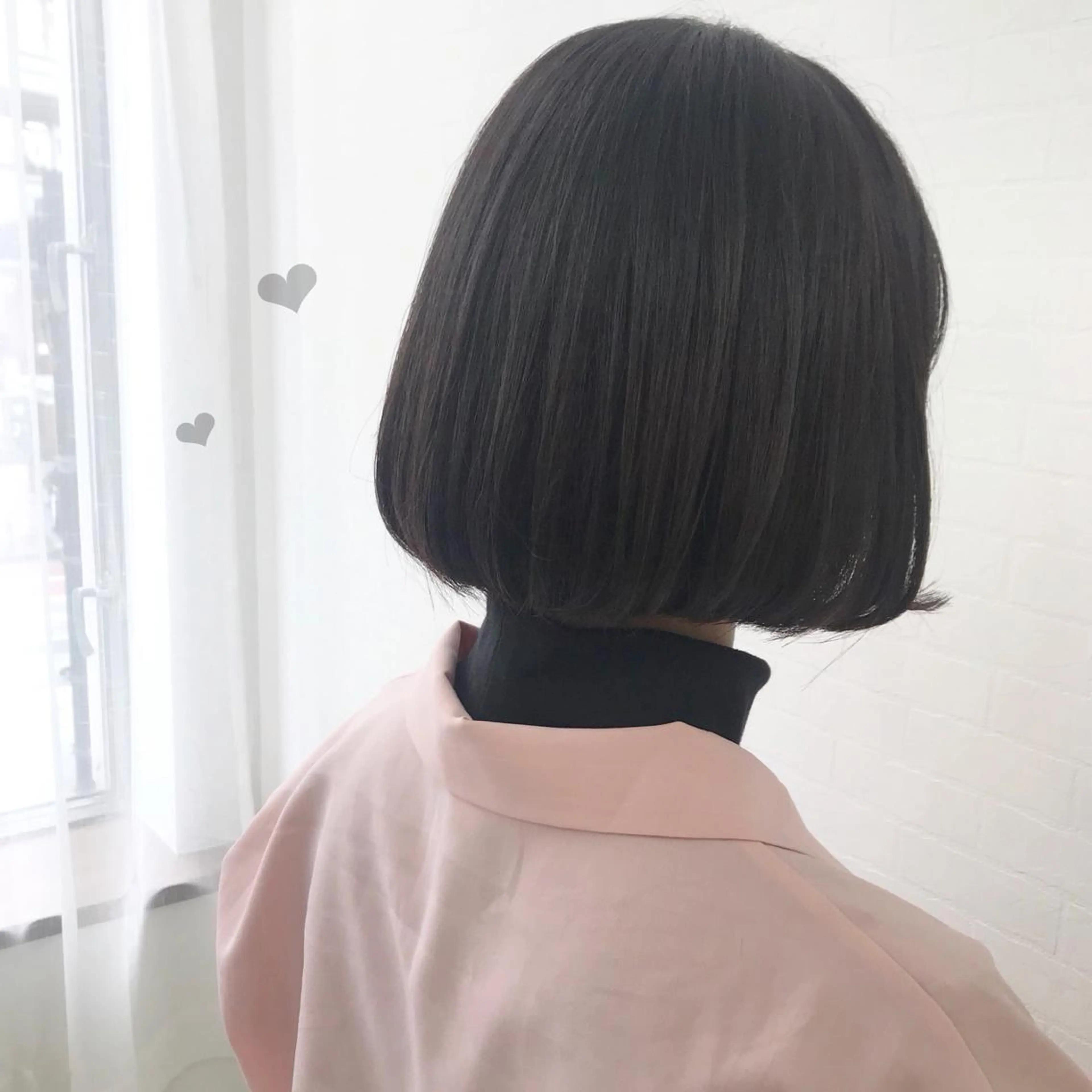 ミディアム カラー オリーブ/アッシュ やわらか透明感カラーのヘアスタイル