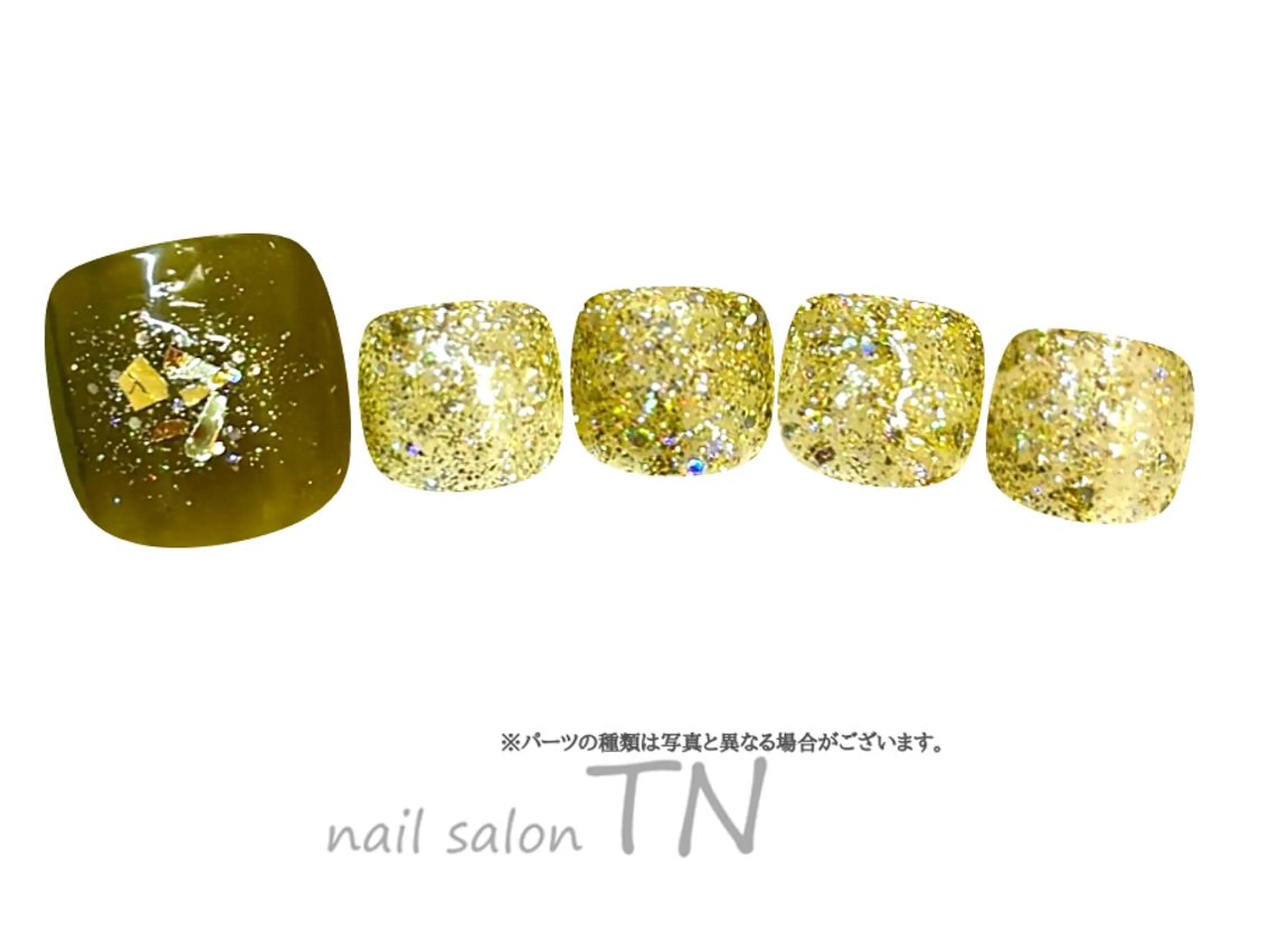 ネイル フットネイル 中島 実穂のネイルデザイン