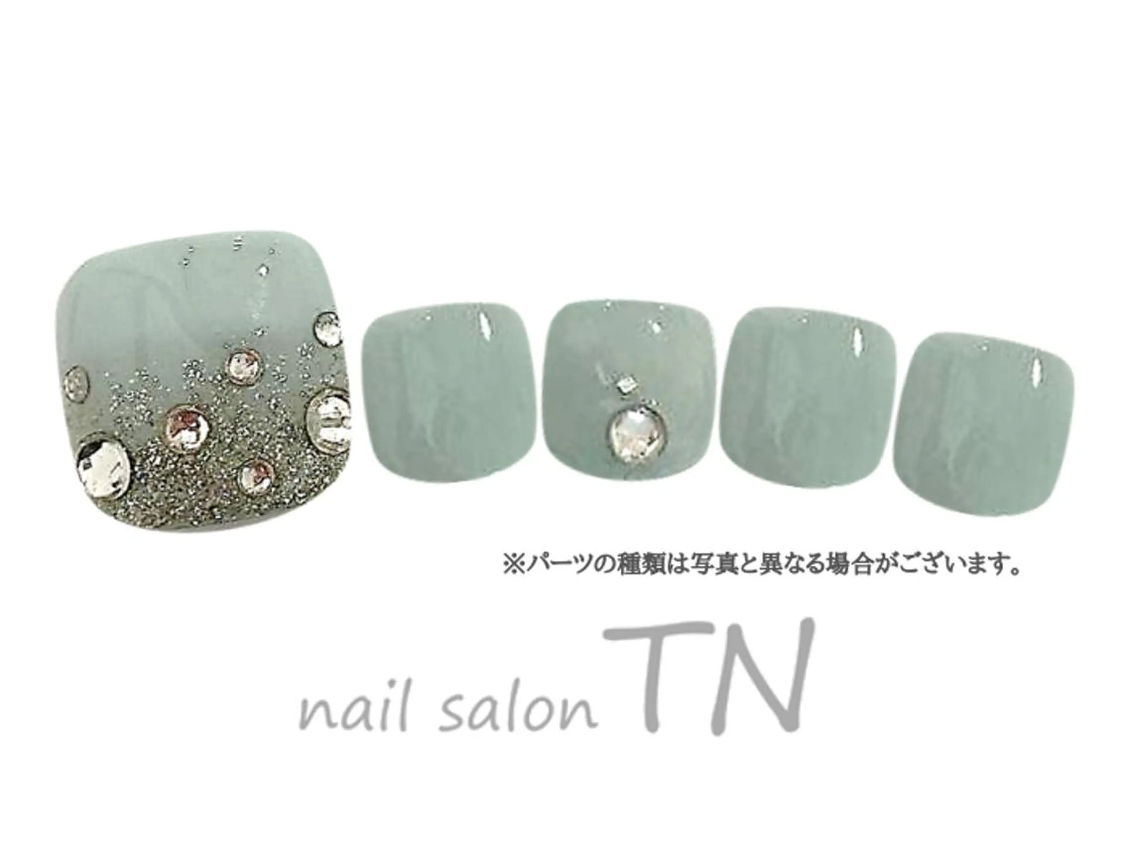 ネイル フットネイル 中島 実穂のネイルデザイン