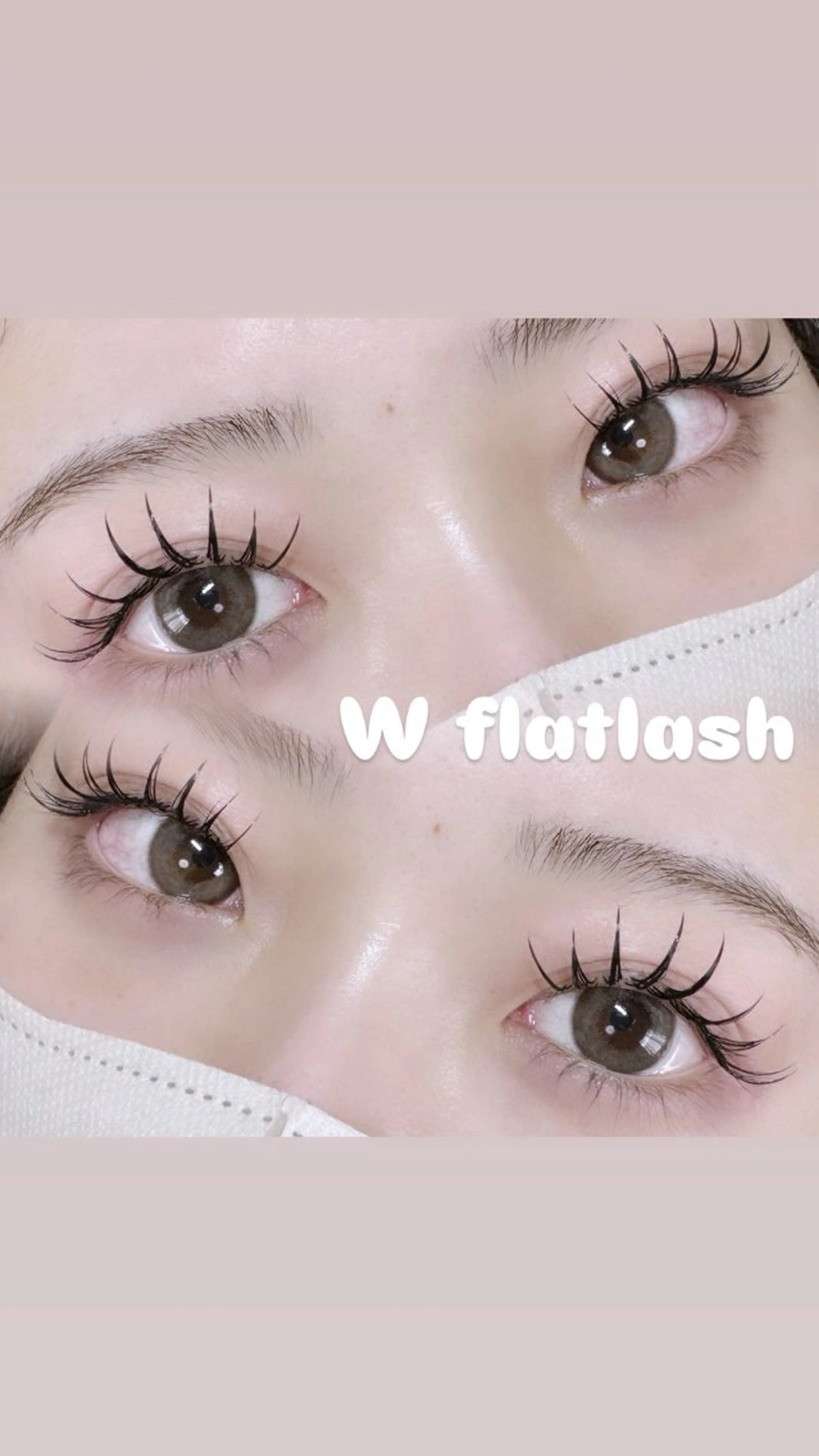 マツエク・マツパ マツエク eyelash salon 華のマツエク・マツパデザイン