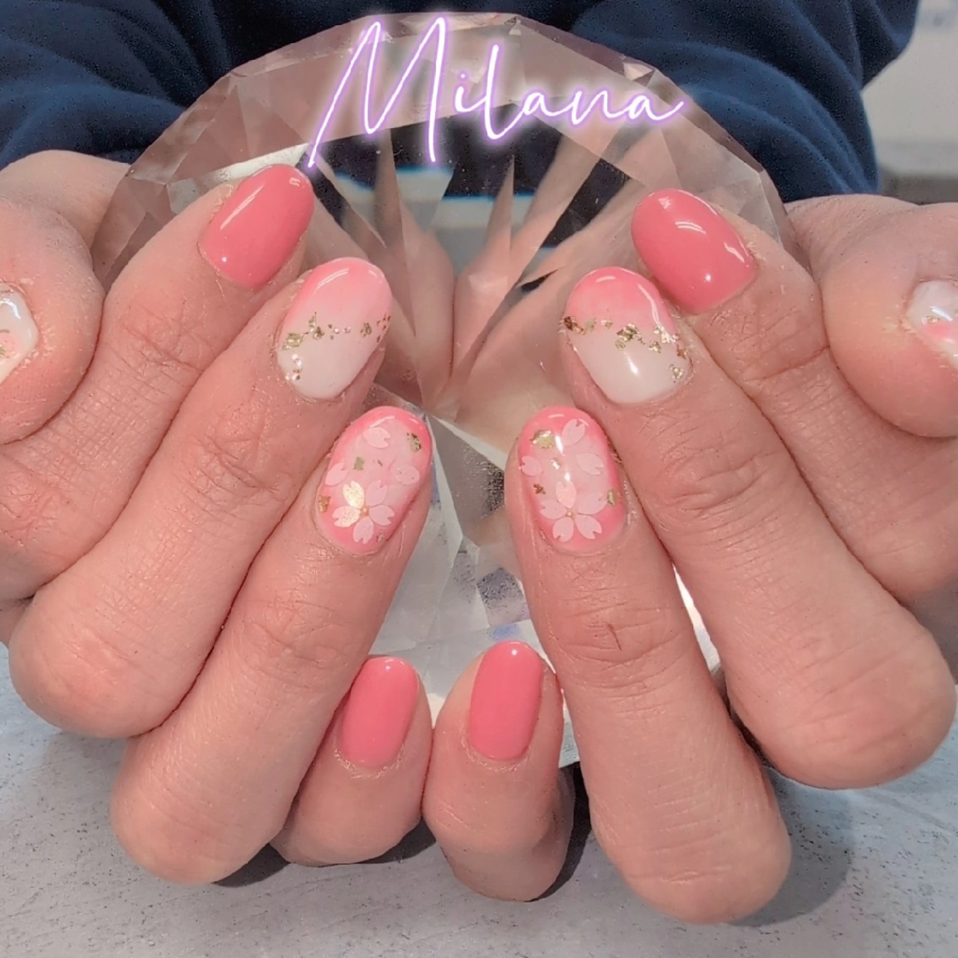 ネイル ハンドネイル Milana 川瀬のネイルデザイン