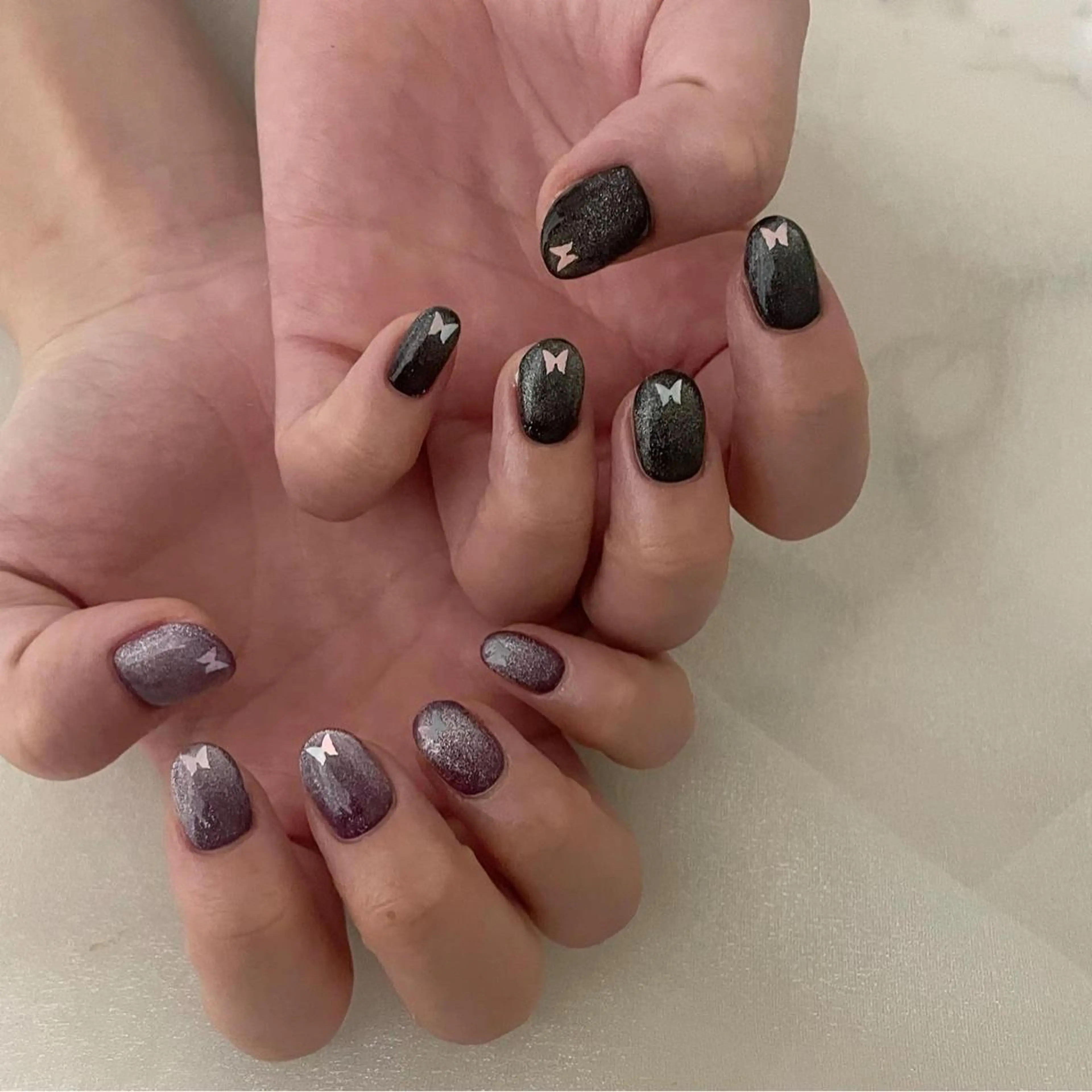 ネイル マグネットネイル ハンドネイル ハンドケア lyly.nail所属・lylynail YUUKAのネイルデザイン