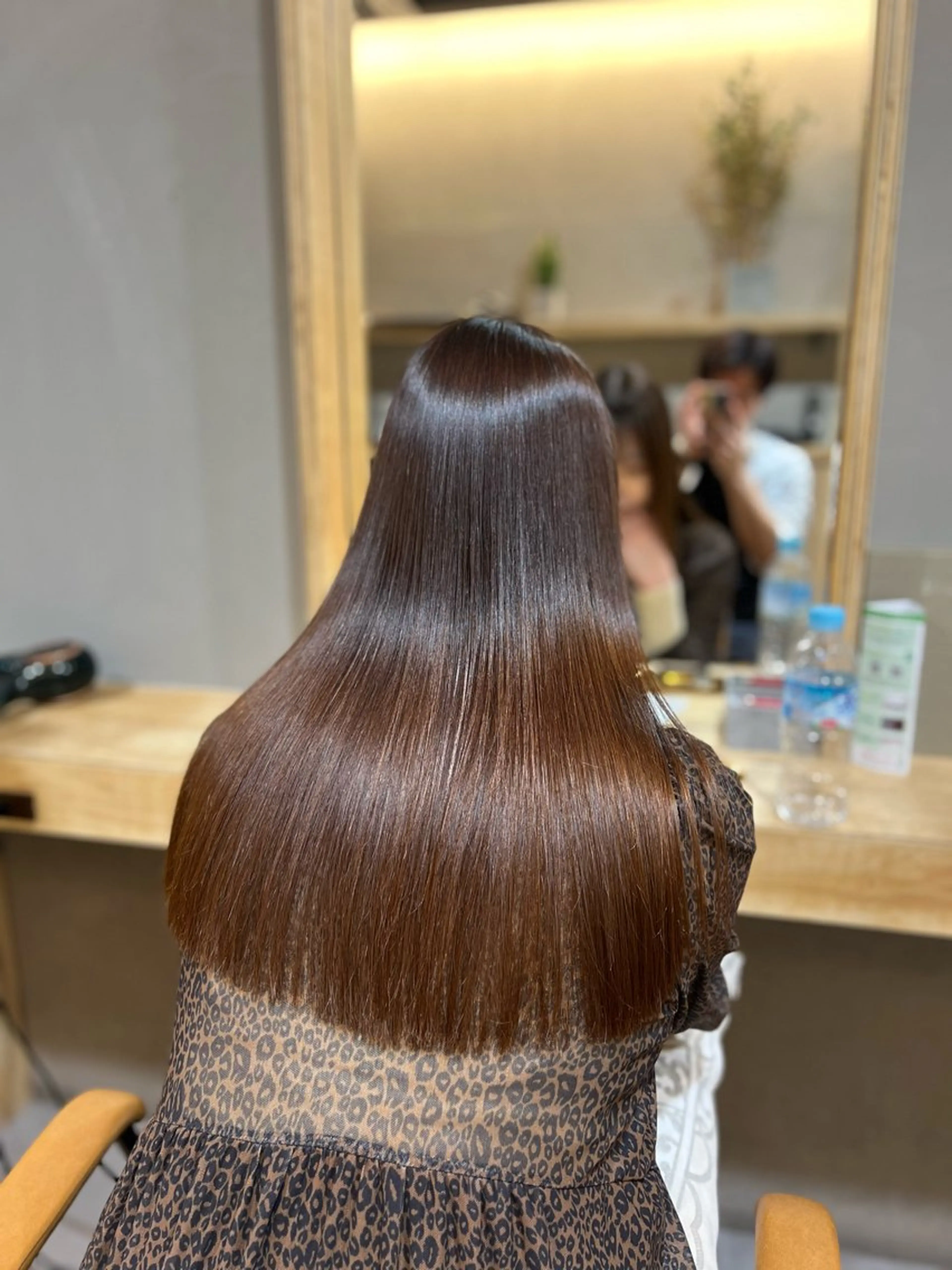 ロング 髪質改善 縮毛矯正 神戸ボブ✂️ ioe三宮/田 伸佳のヘアスタイル