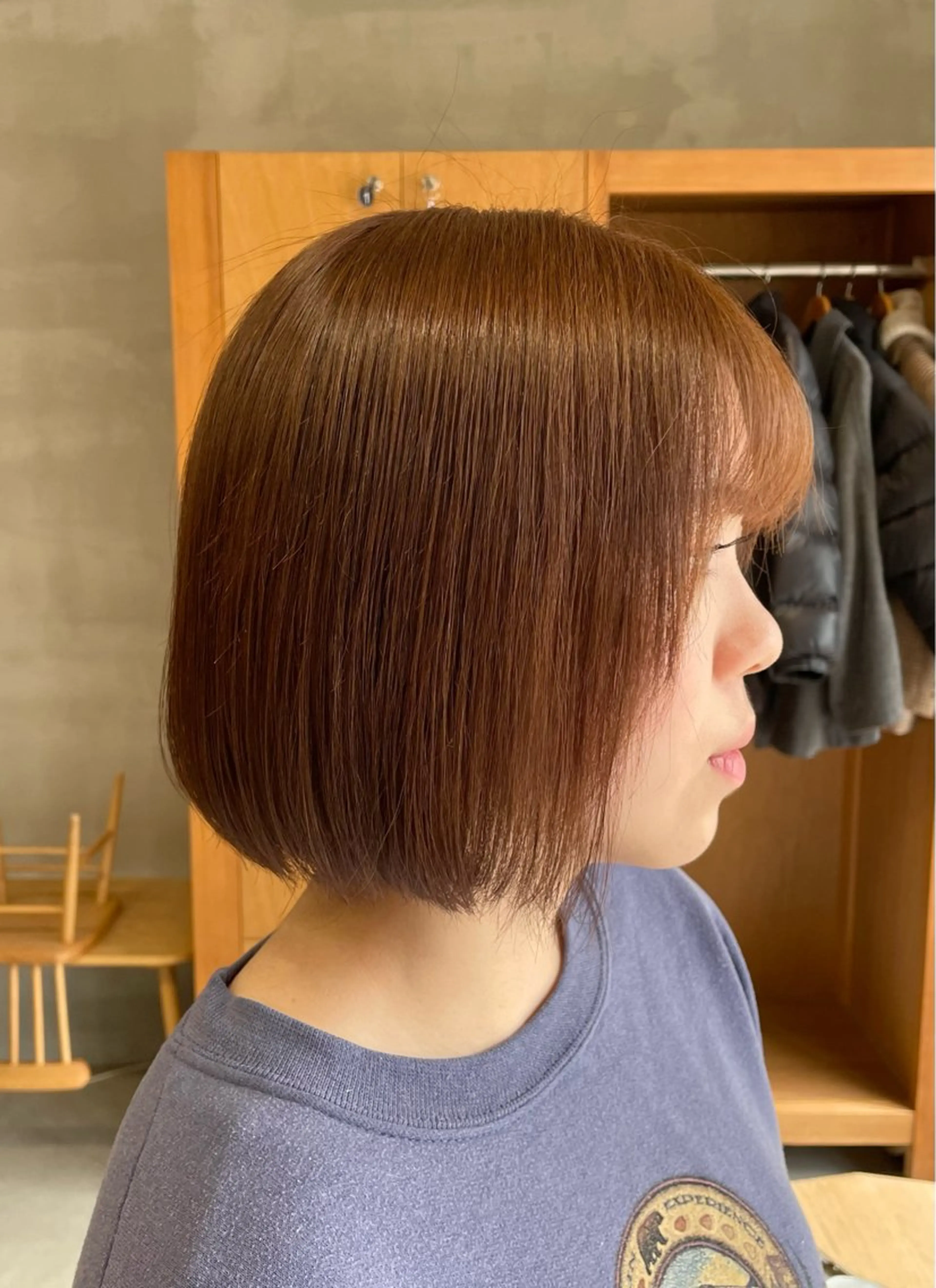 カラー chisato☁️ カットカラーモデルのヘアスタイル