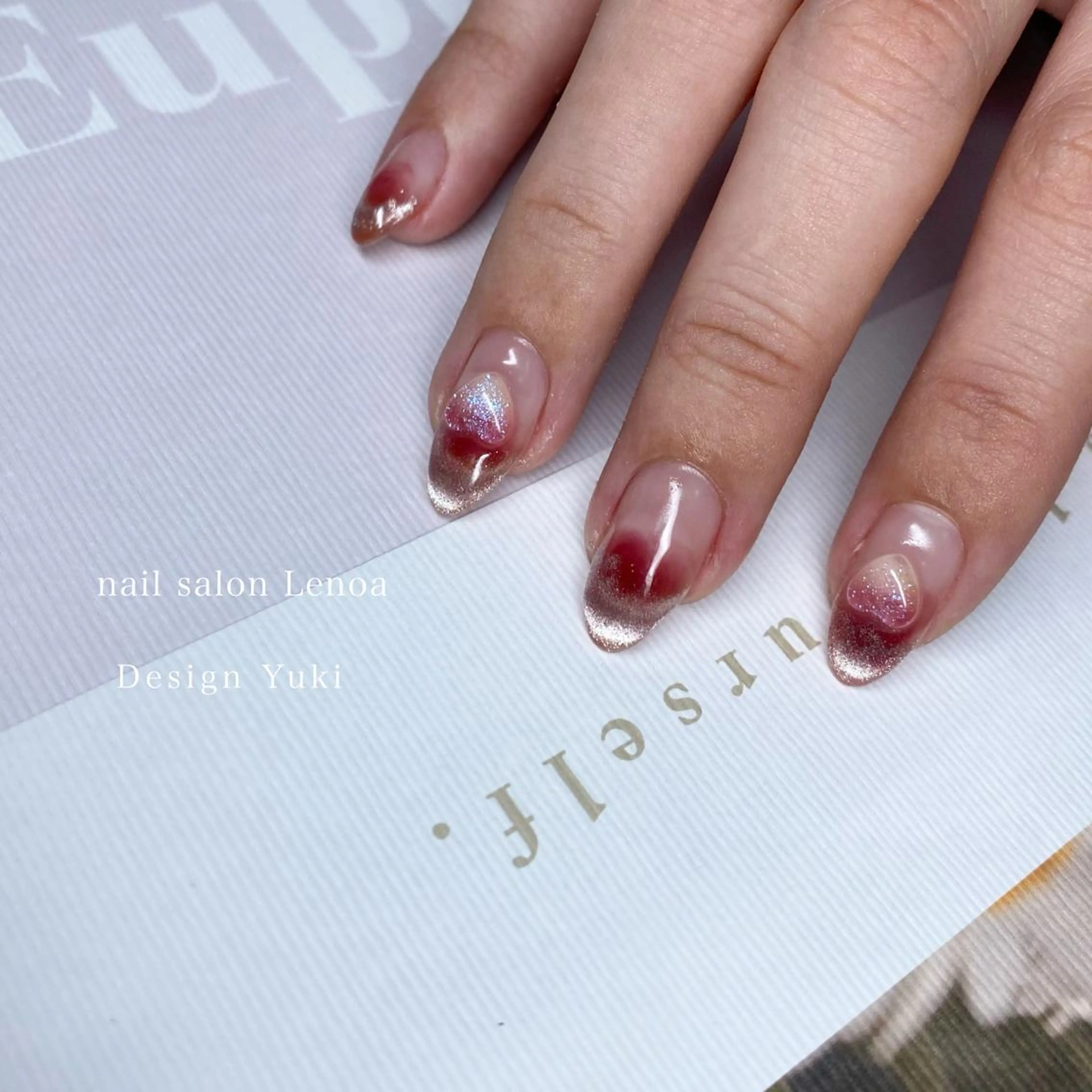 ネイル ハンドネイル Lenoa Yukiのネイルデザイン