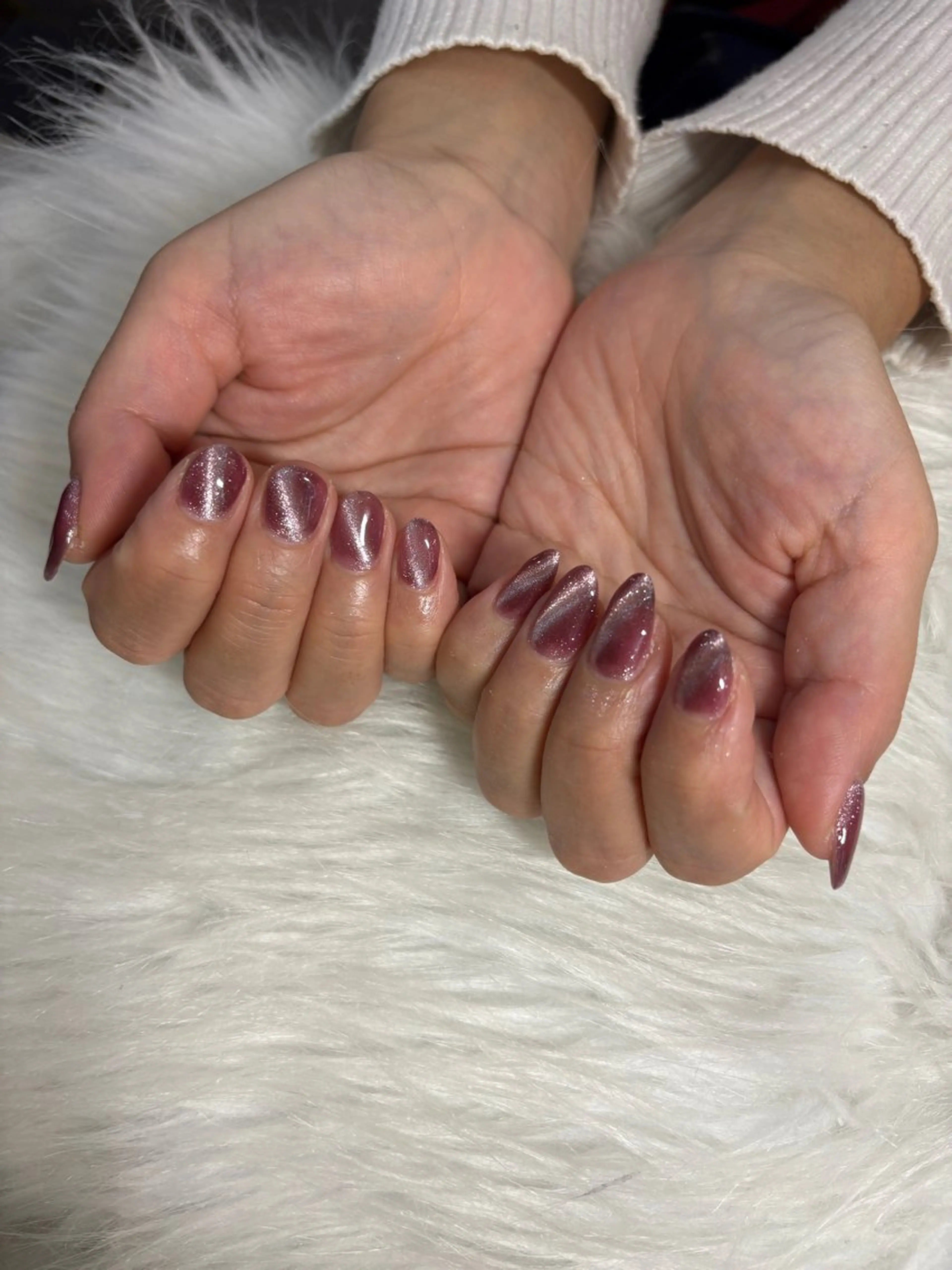 ネイル フットネイル マグネットネイル LAVISH manaのネイルデザイン