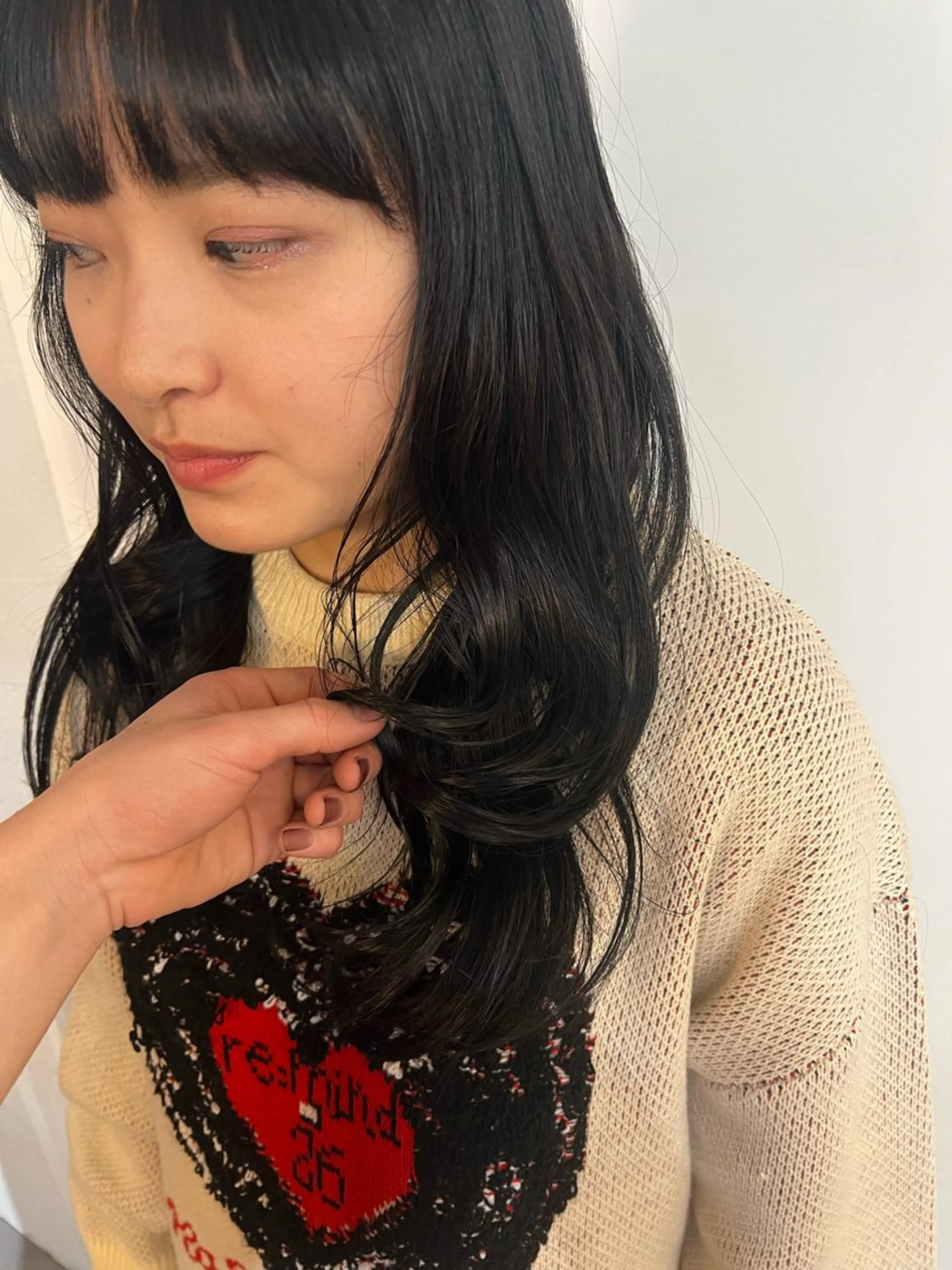 ロング カラー tomu/大名/艶髪 髪質改善/透明感のヘアスタイル