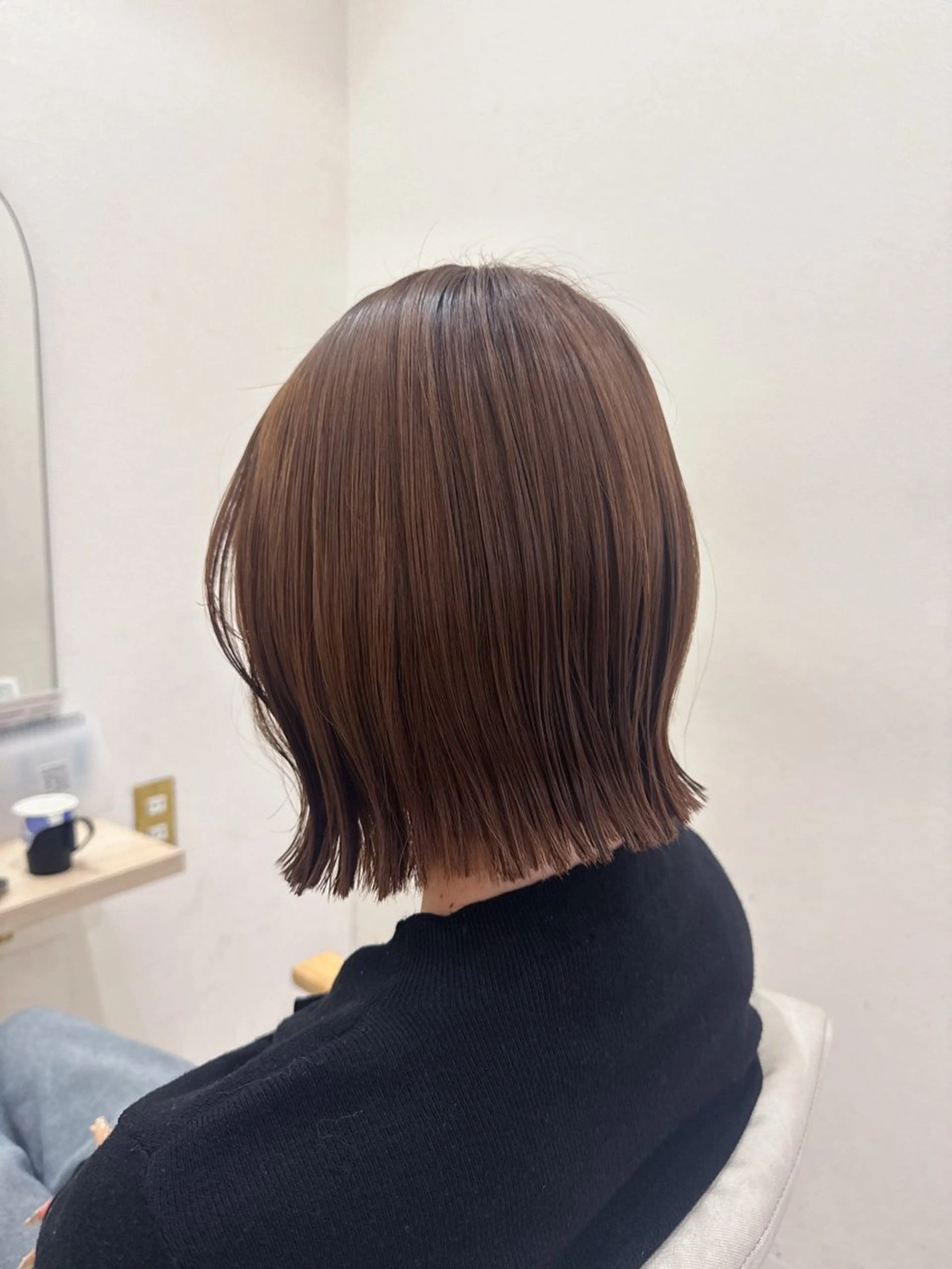 ショート カラー 切りっぱなしボブ ショートボブ ボブ 韓国風ヘア ショートヘア カット ヘアカラー トリートメント 🫧ショート・ボブ・ 似合わせ🫧井上歩のヘアスタイル