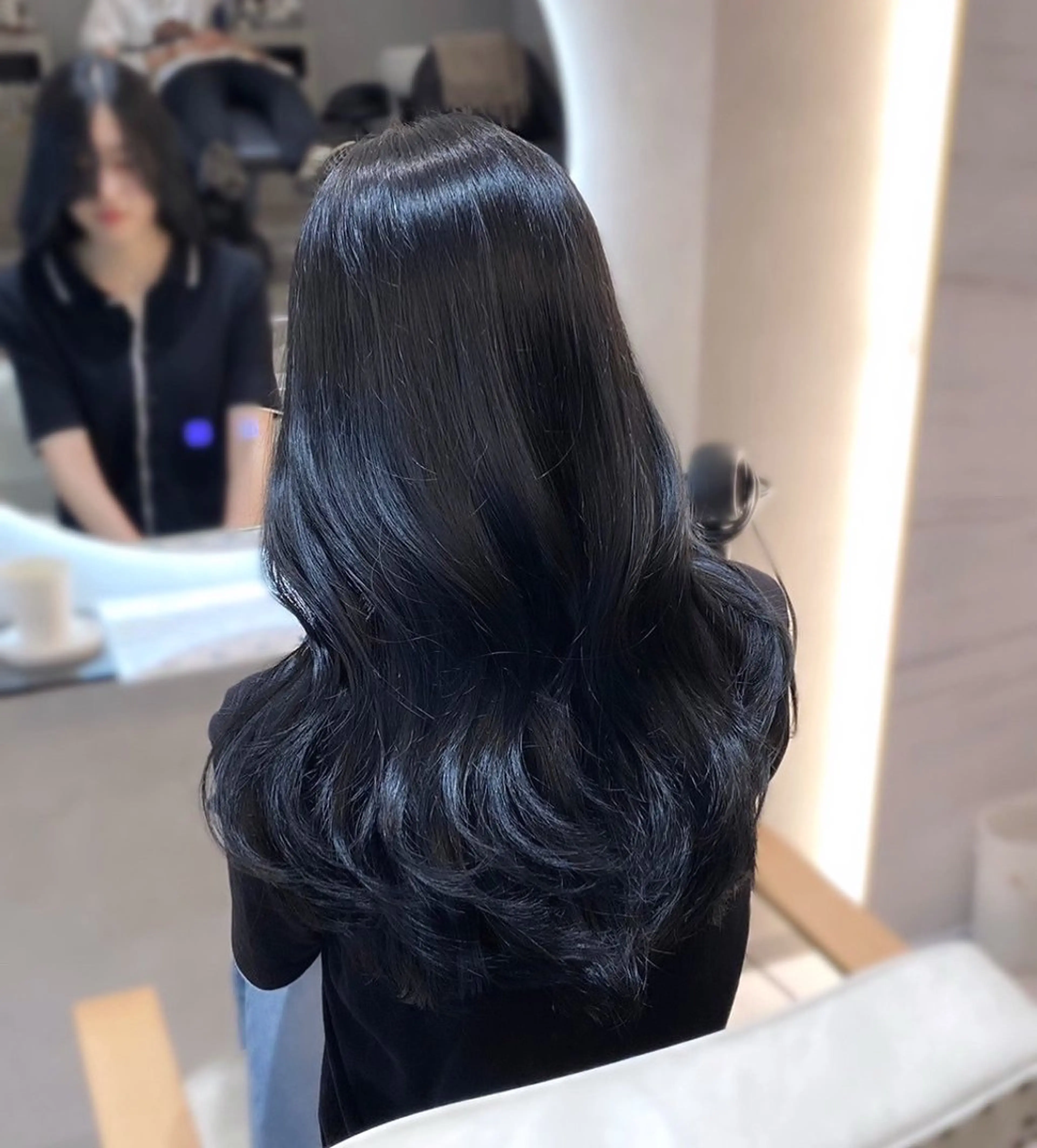 ロング カラー カット ヘアカラー トリートメント 髪質改善支持率 NO.1/韓国風💎のヘアスタイル