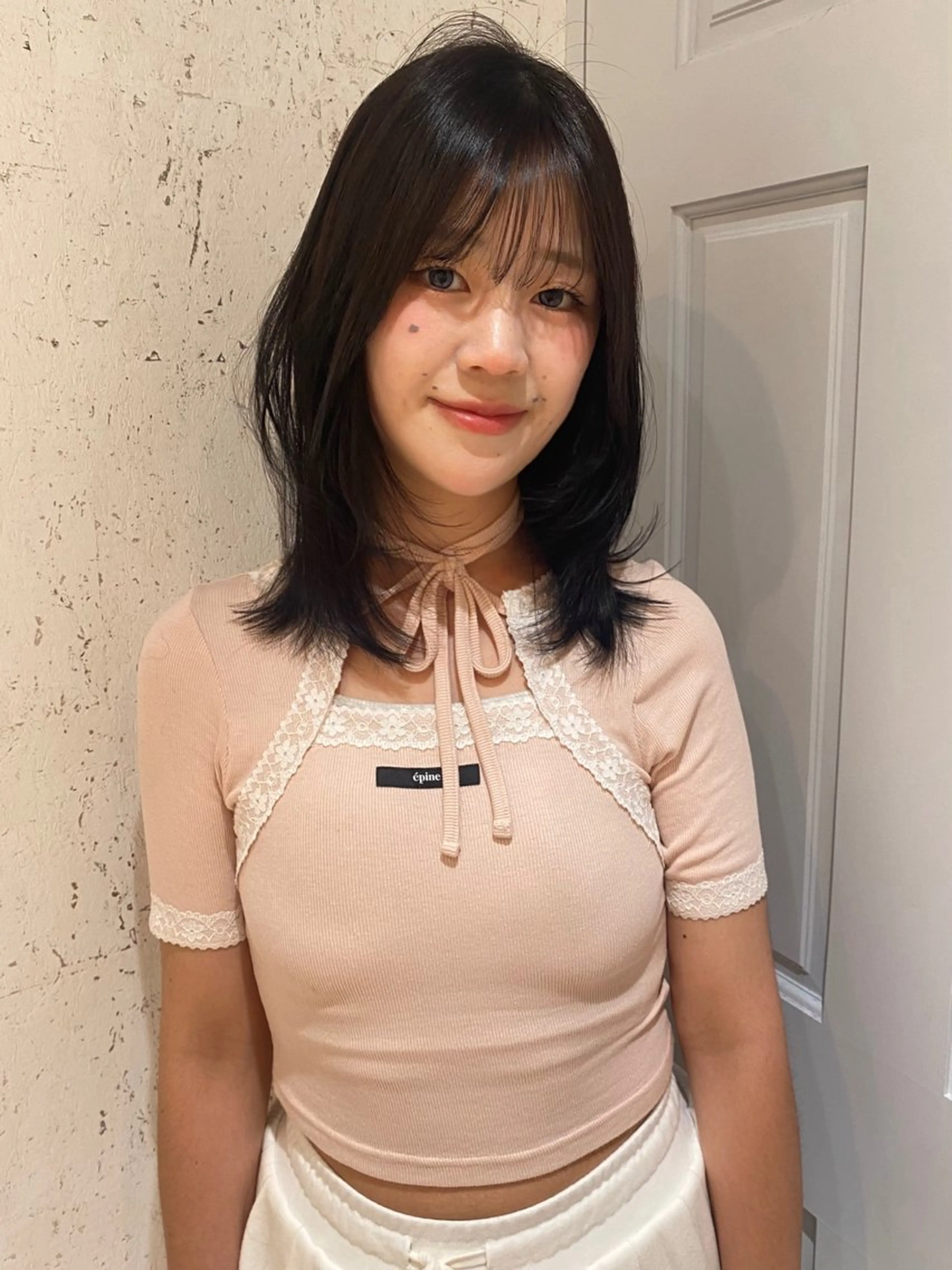 ミディアム カラー カット ヘアカラー トリートメント mai / linoah˚✧のヘアスタイル