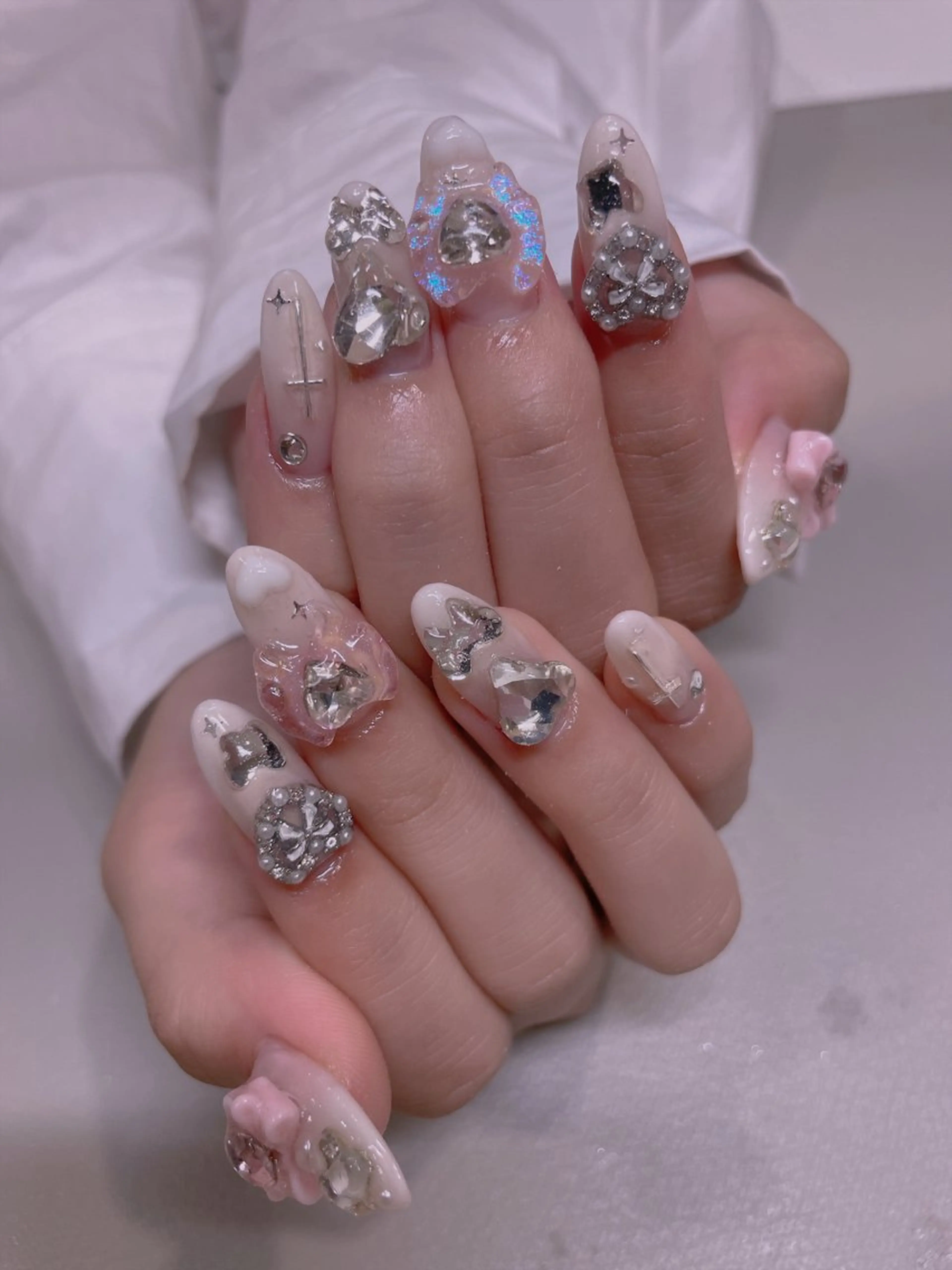 ネイル 長さだし専門店 M2　rikaのネイルデザイン