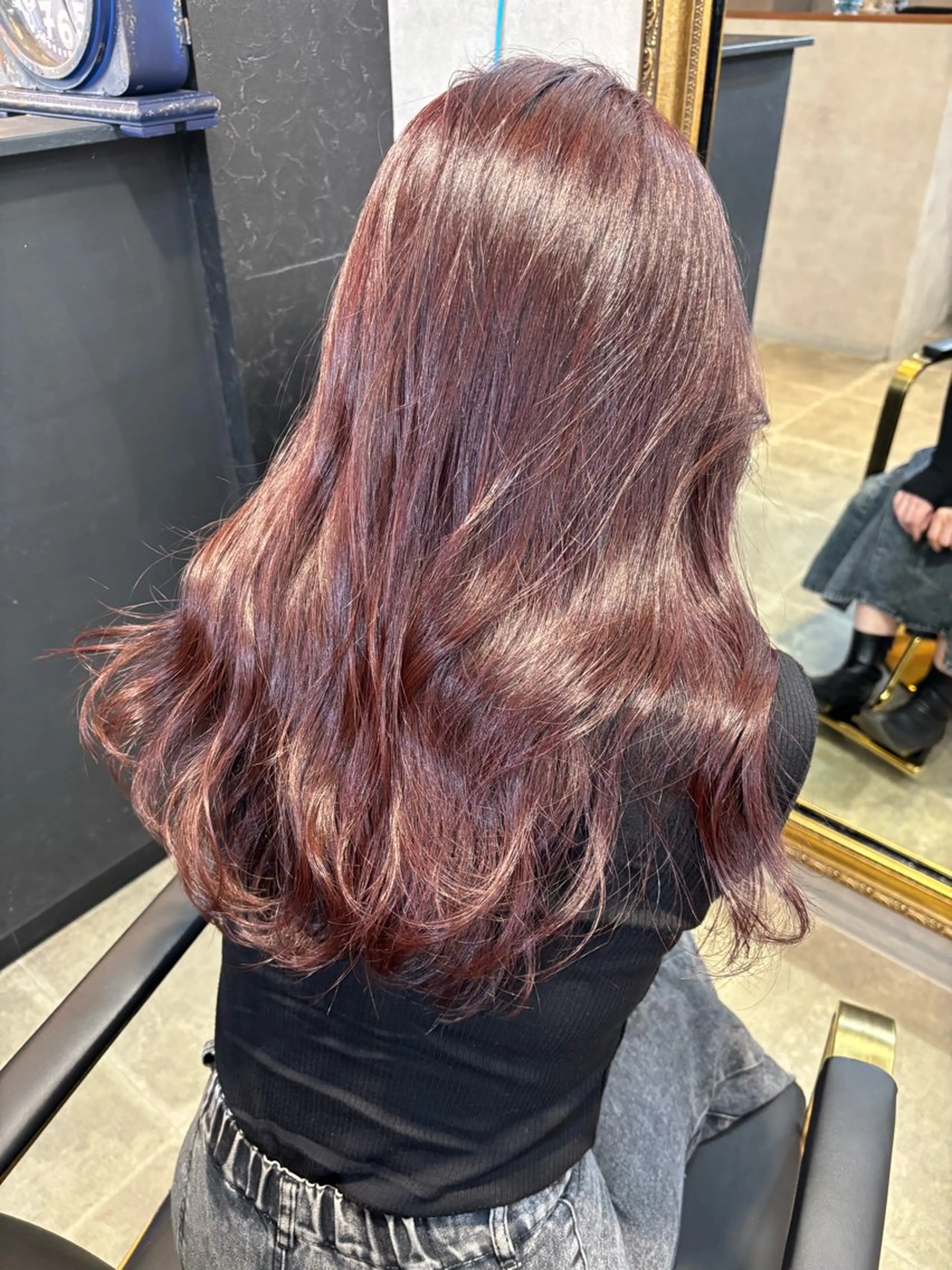 ミディアム カラー 【aini天王寺】 𝐚𝐢𝐫𝐢✂︎のヘアスタイル