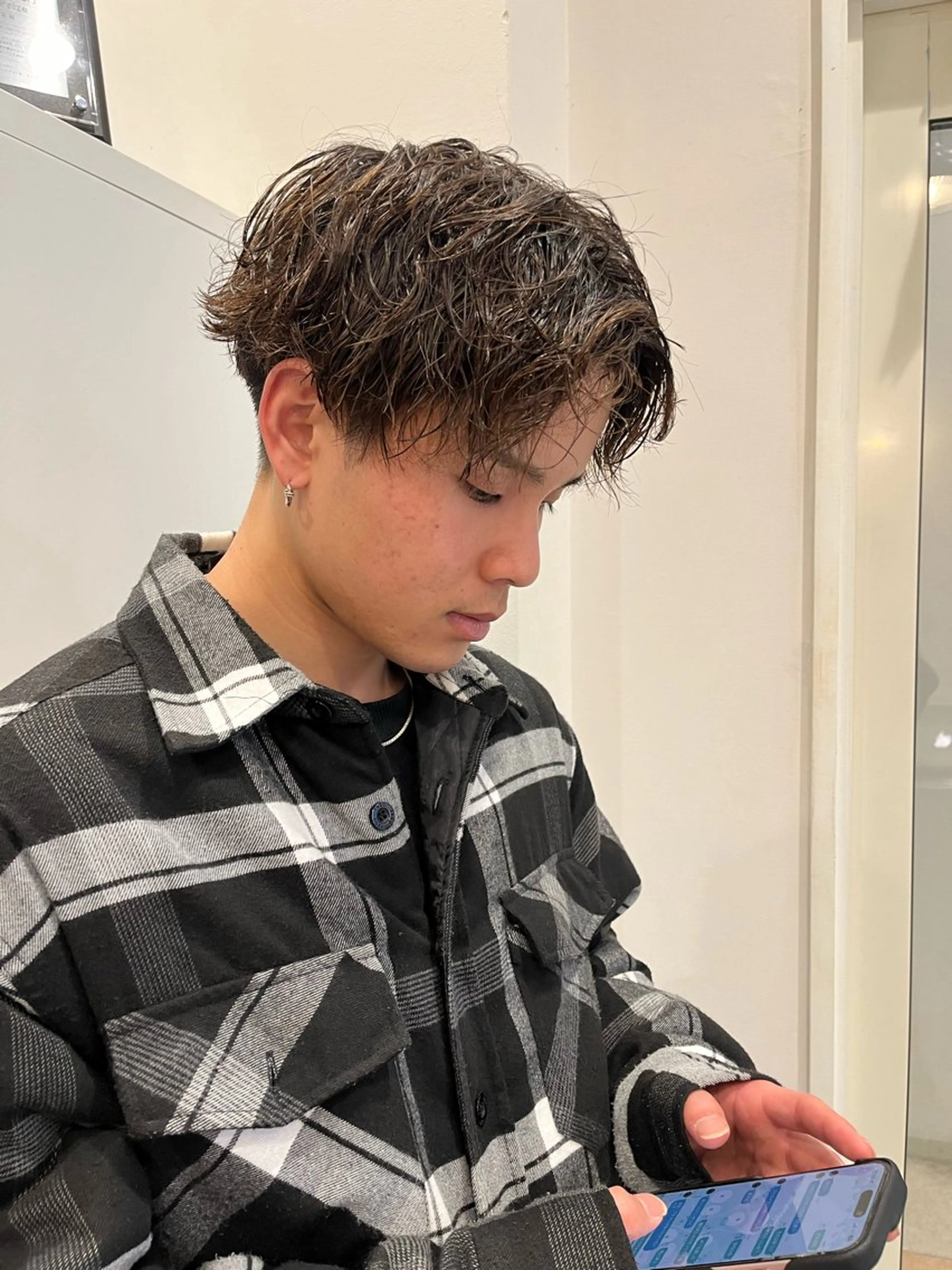 ショート パーマ カット パーマ keshiki🦋 Nanaのヘアスタイル