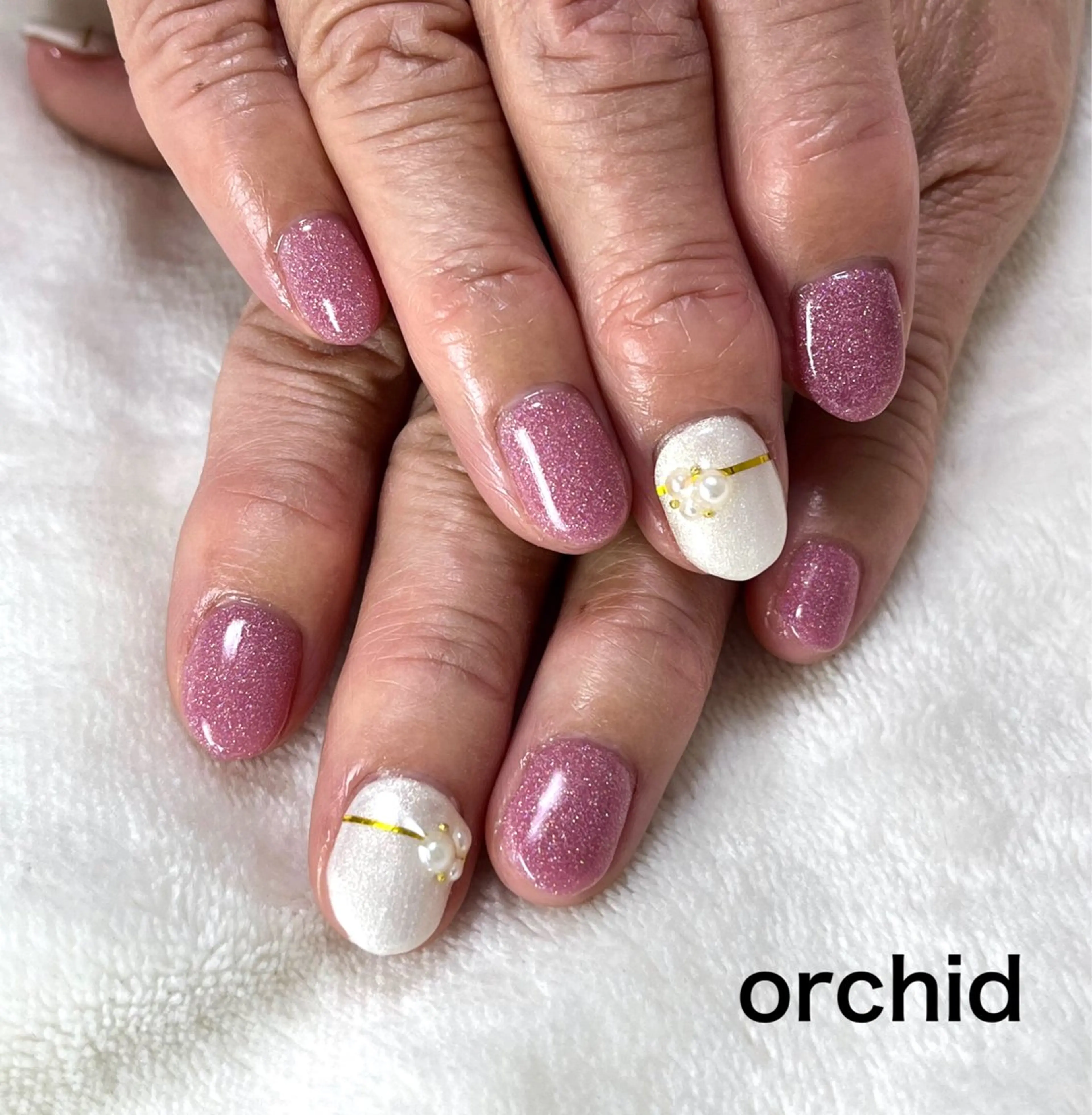 ネイル orchid ♡オーキッドのネイルデザイン