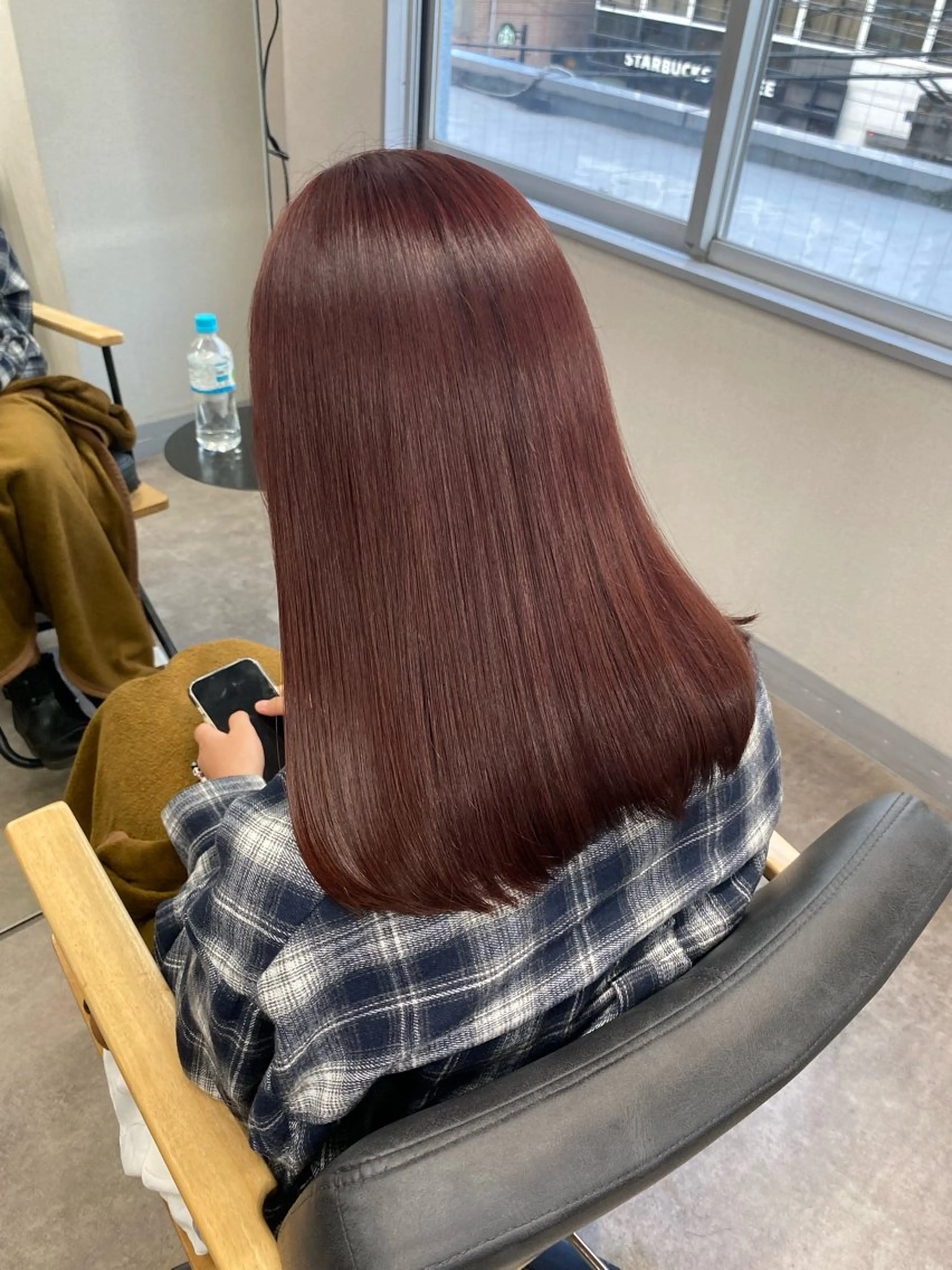 ロング カット ヘアカラー トリートメント 艶あり暖色系カラー‪ 🎀透明感あゆみ🎀のヘアスタイル