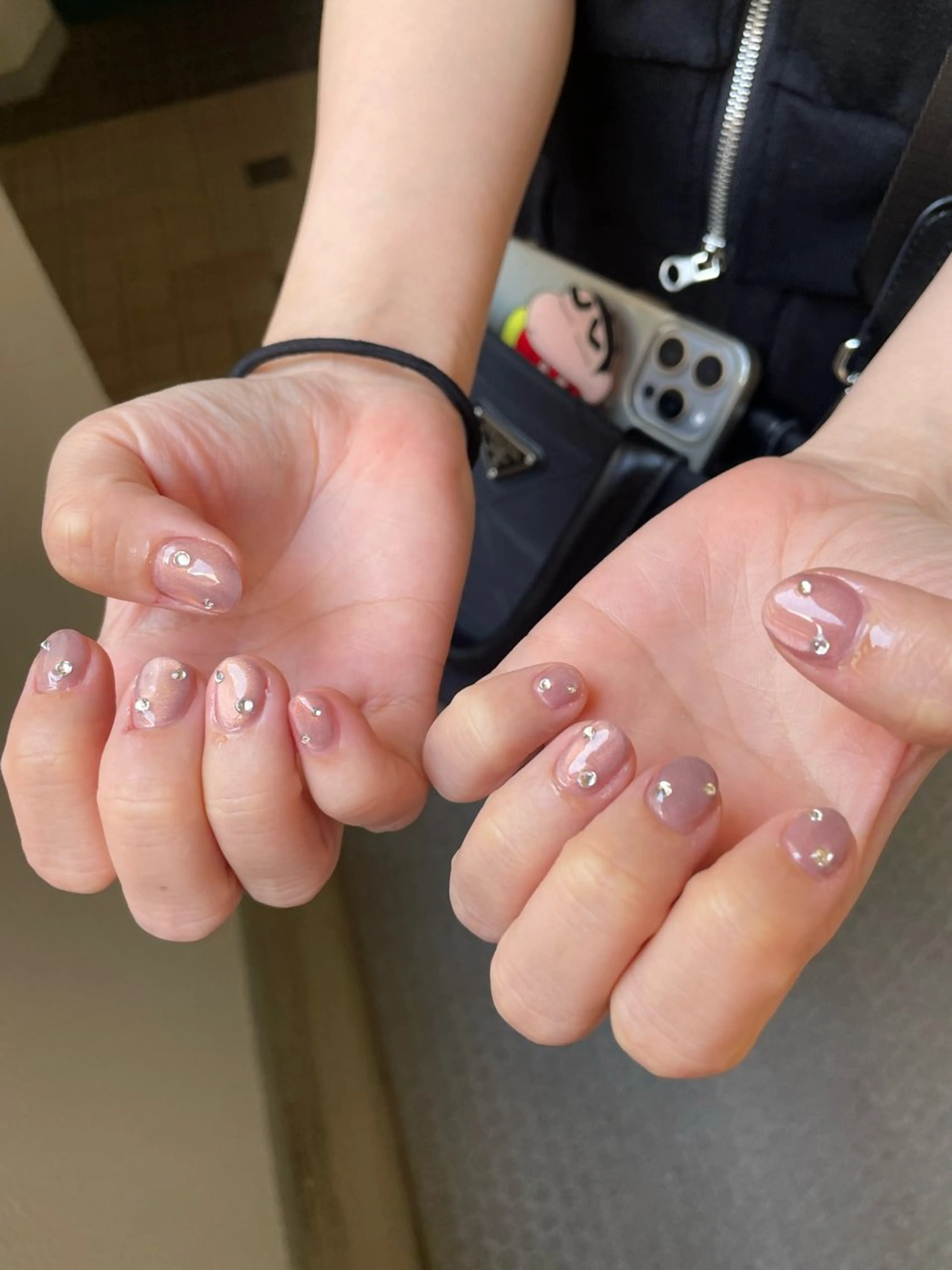 ネイル ストーンネイル ハンドネイル Petit maison コトナのネイルデザイン