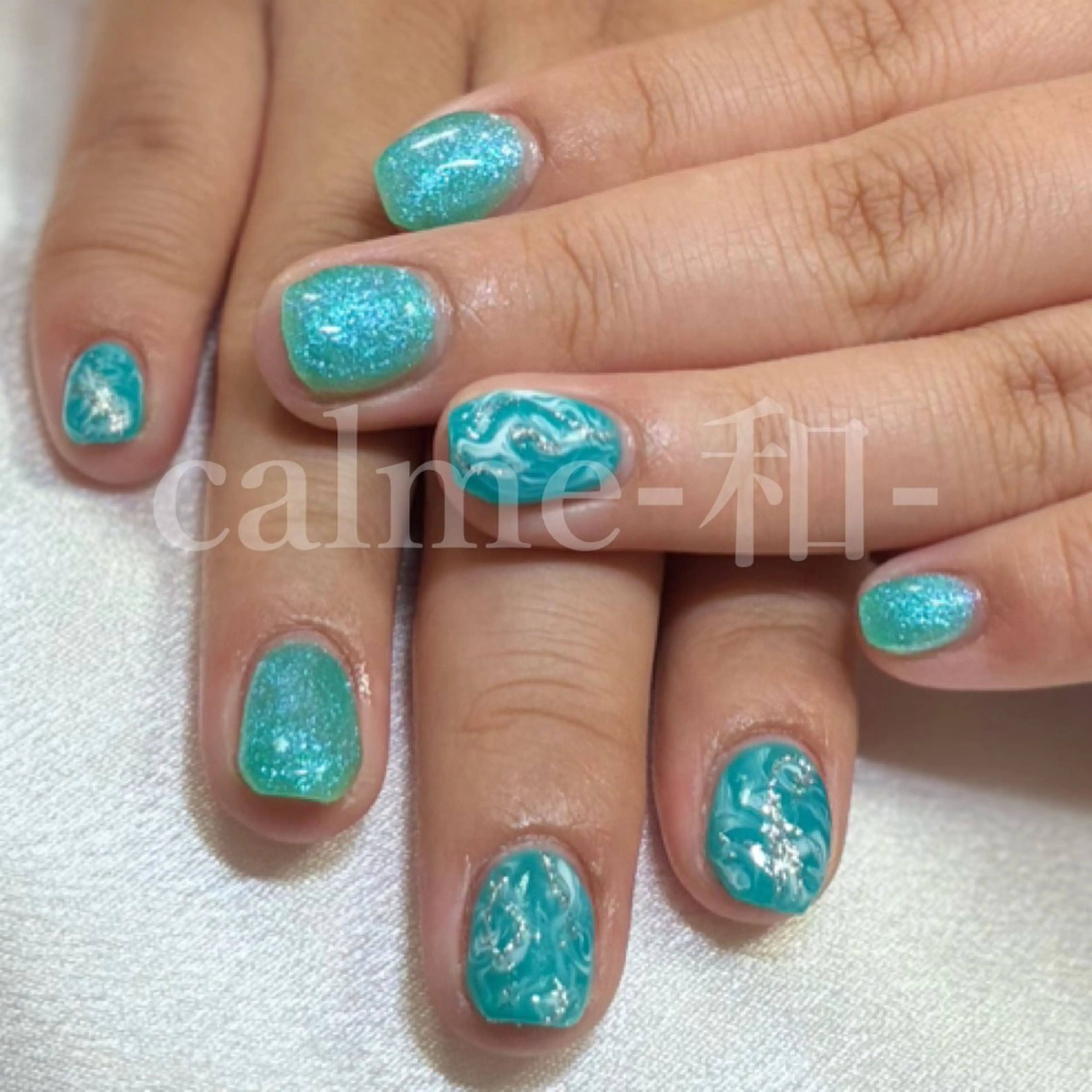 ネイル ハンドネイル calme -和-のネイルデザイン