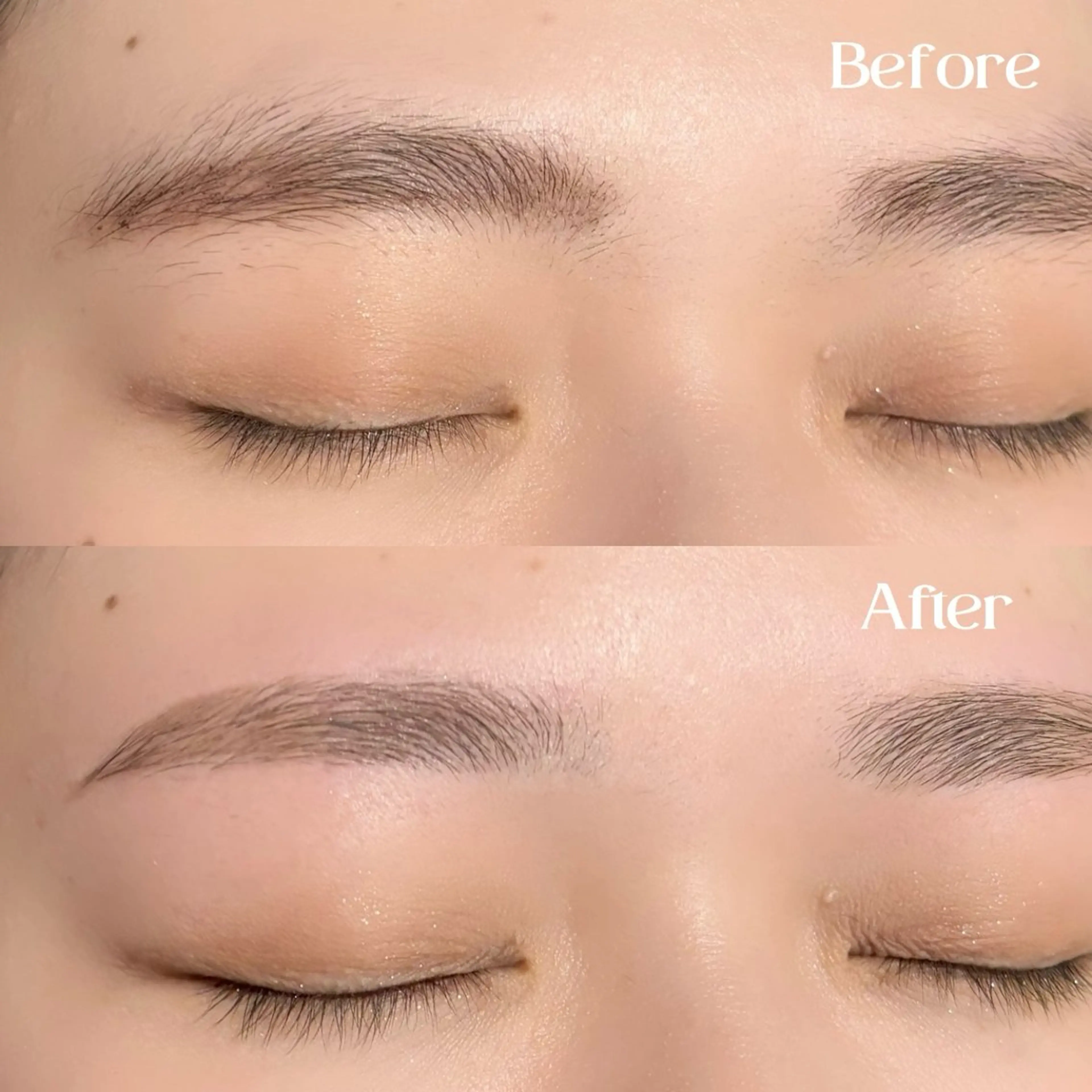 アイブロウ MAI˚୨୧⋆. エクステ⌇束感まつ毛のマツエク・マツパデザイン