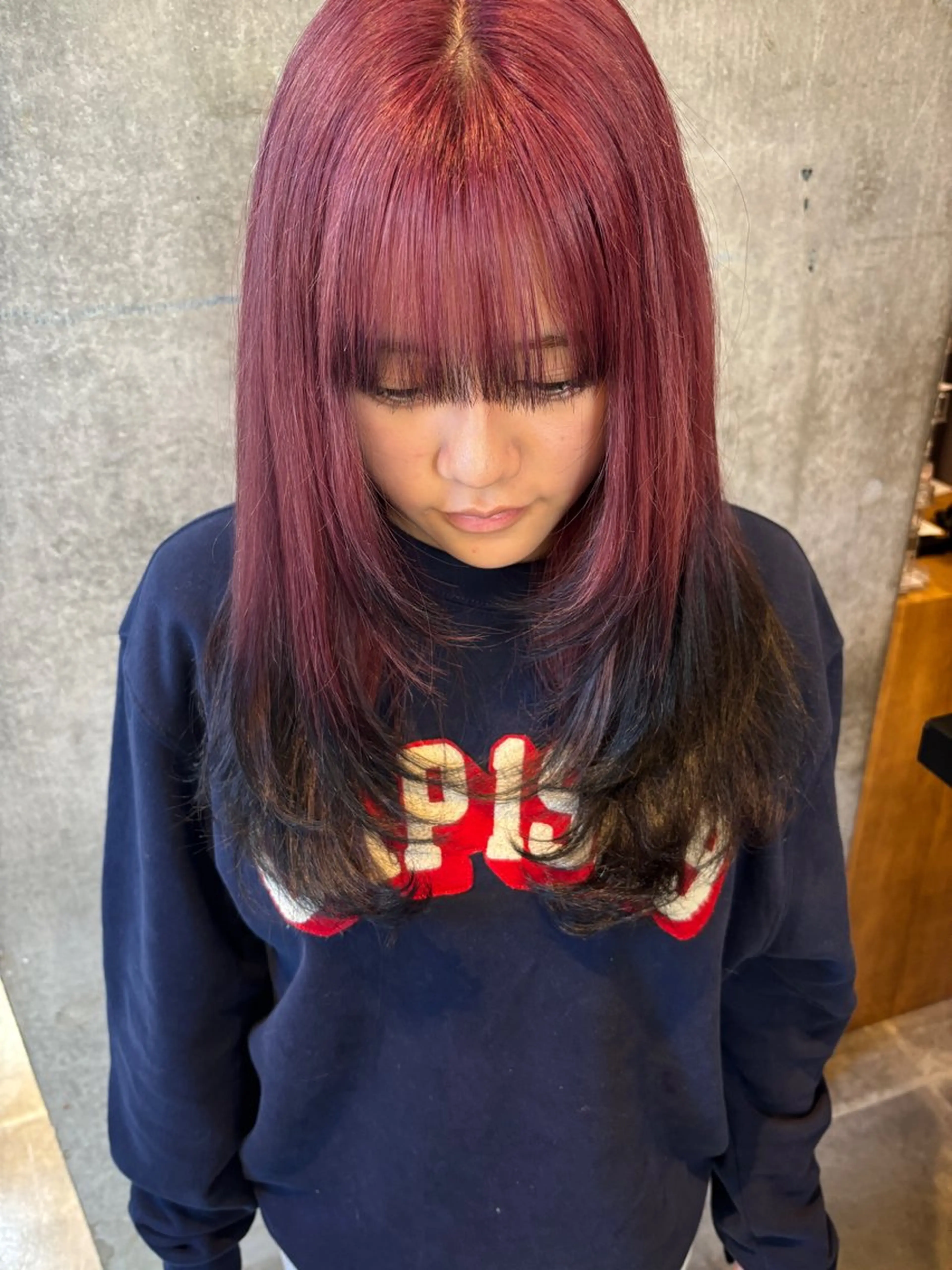 ロング カラー カット ヘアカラー トリートメント 🌼ハイライト透明感 🌼maiのヘアスタイル