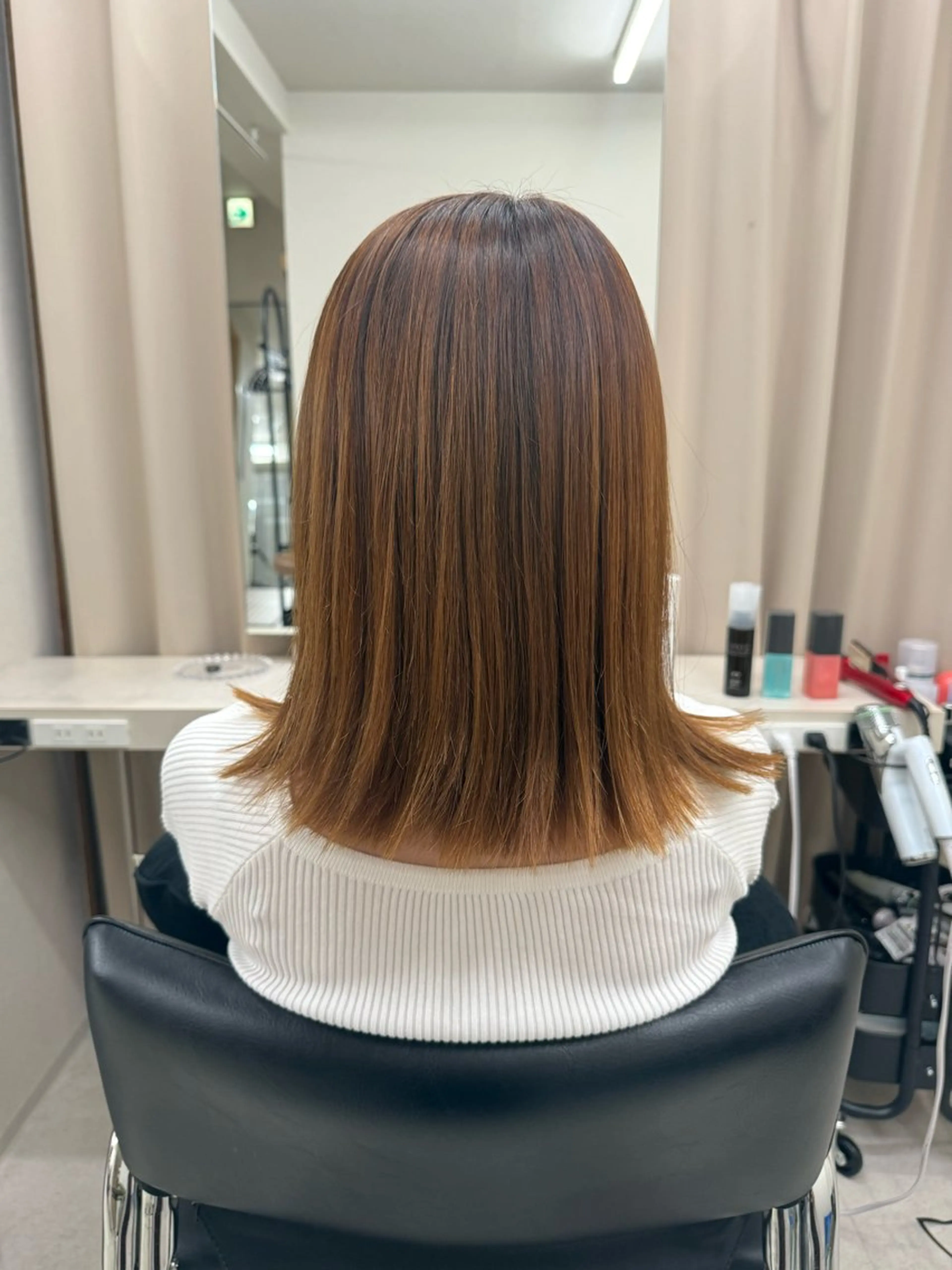 カラー カット haru 髪質改善サロンのヘアスタイル