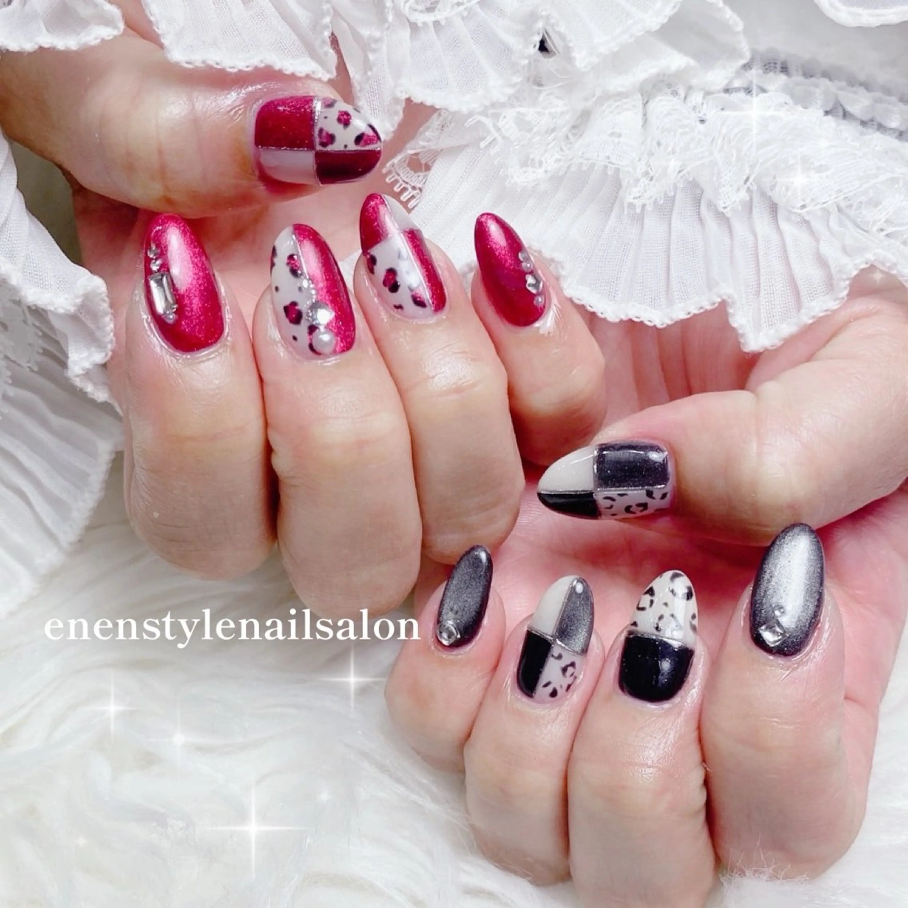 ネイル ハンドネイル 👑enen style👑のネイルデザイン