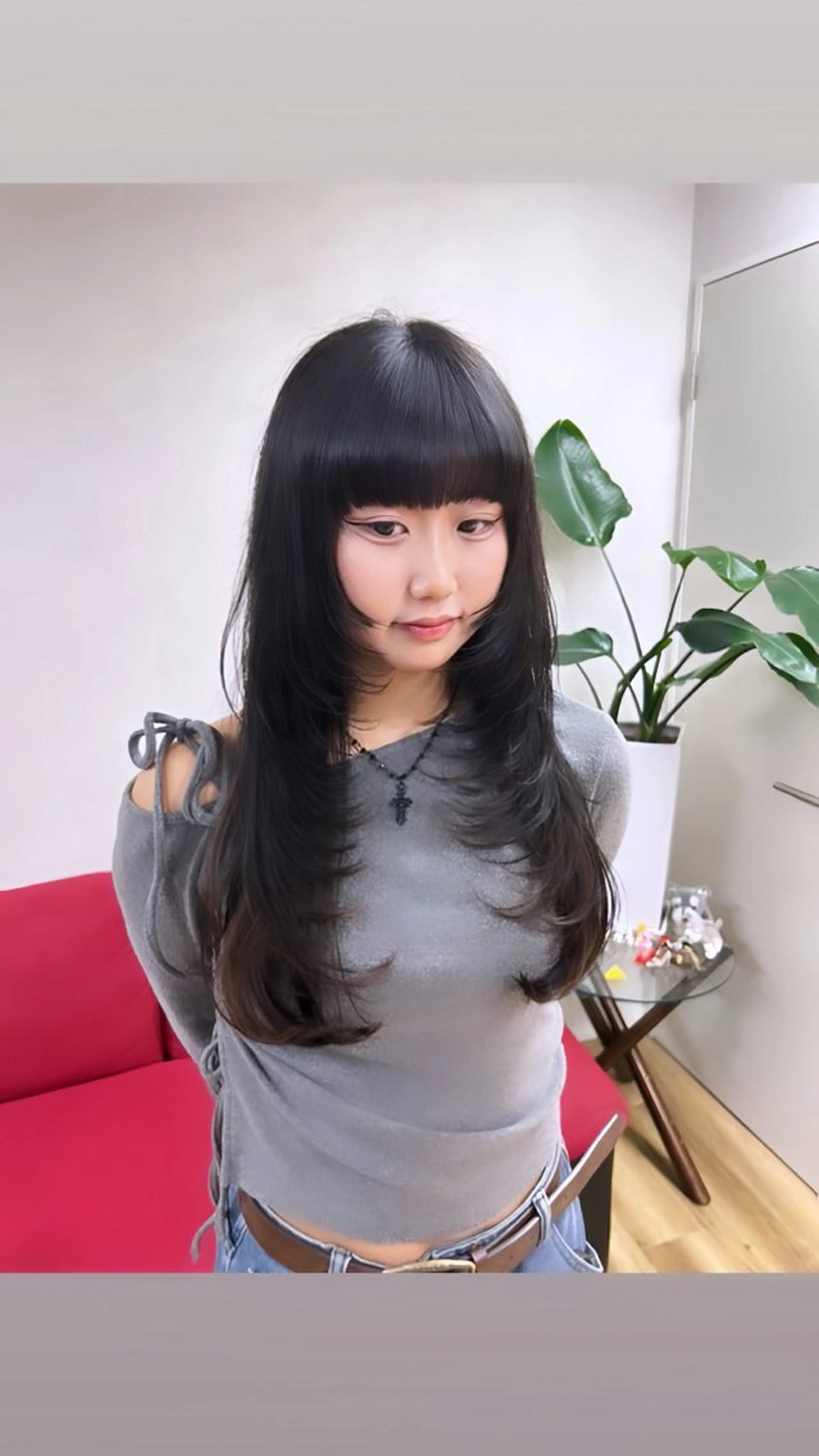 ロング インナーカラー ／レイヤー🦋ルイのヘアスタイル