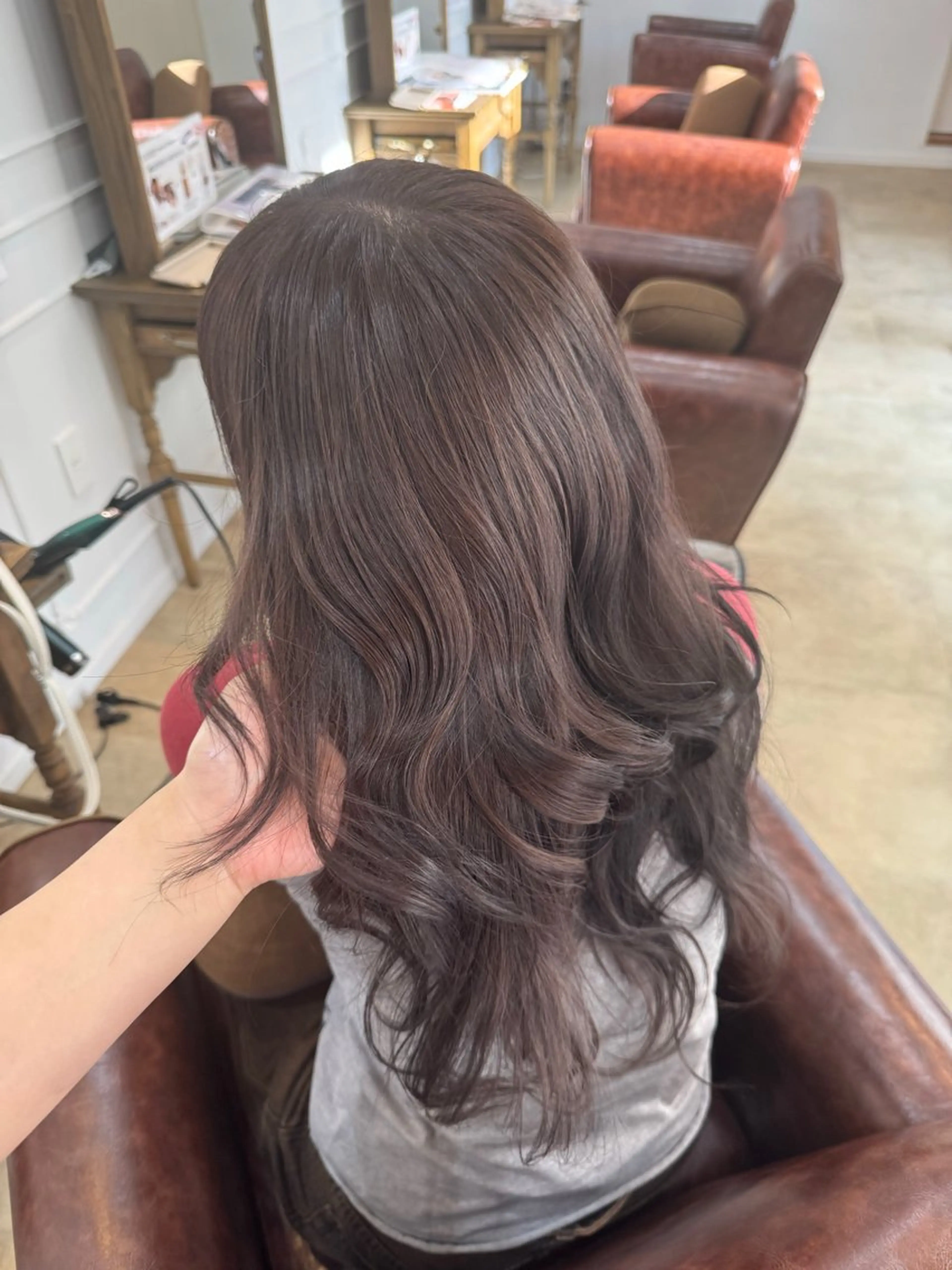 カラー ヘアカラー トリートメント houda marinのヘアスタイル