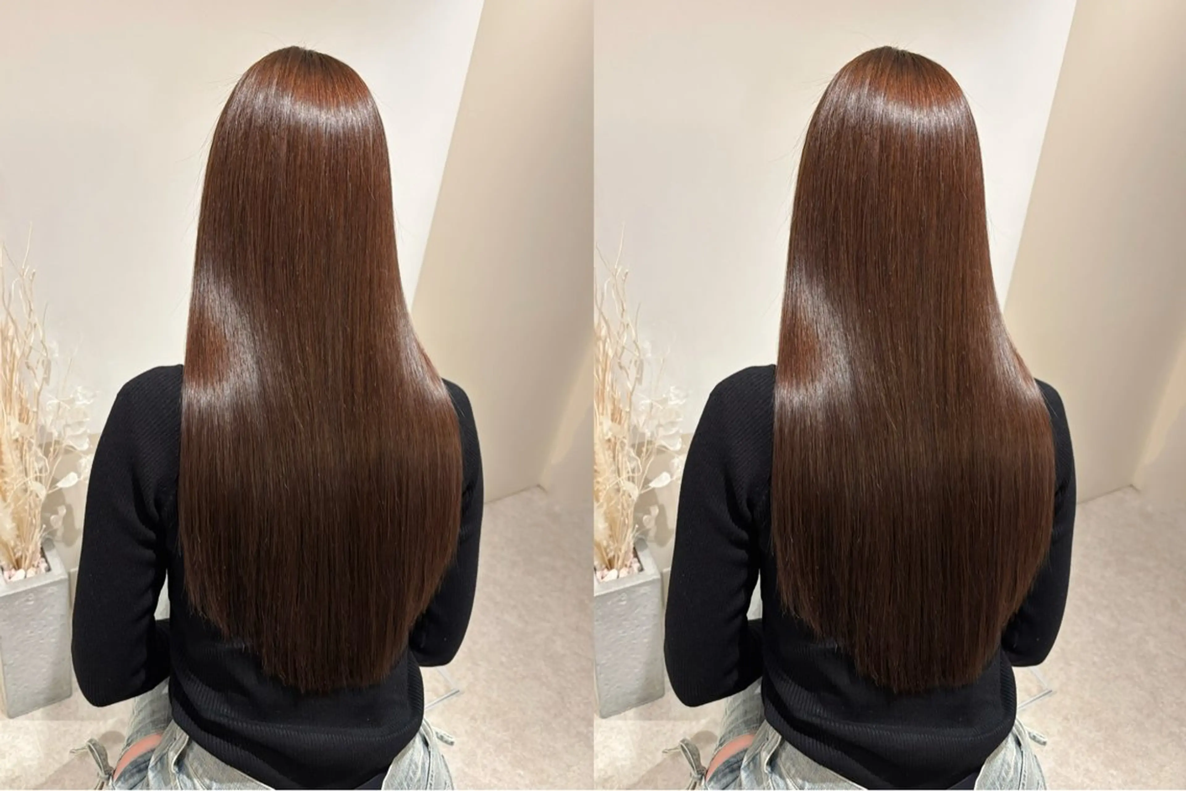 ロング トリートメント Bonheur銀座 michiko艶髪のヘアスタイル