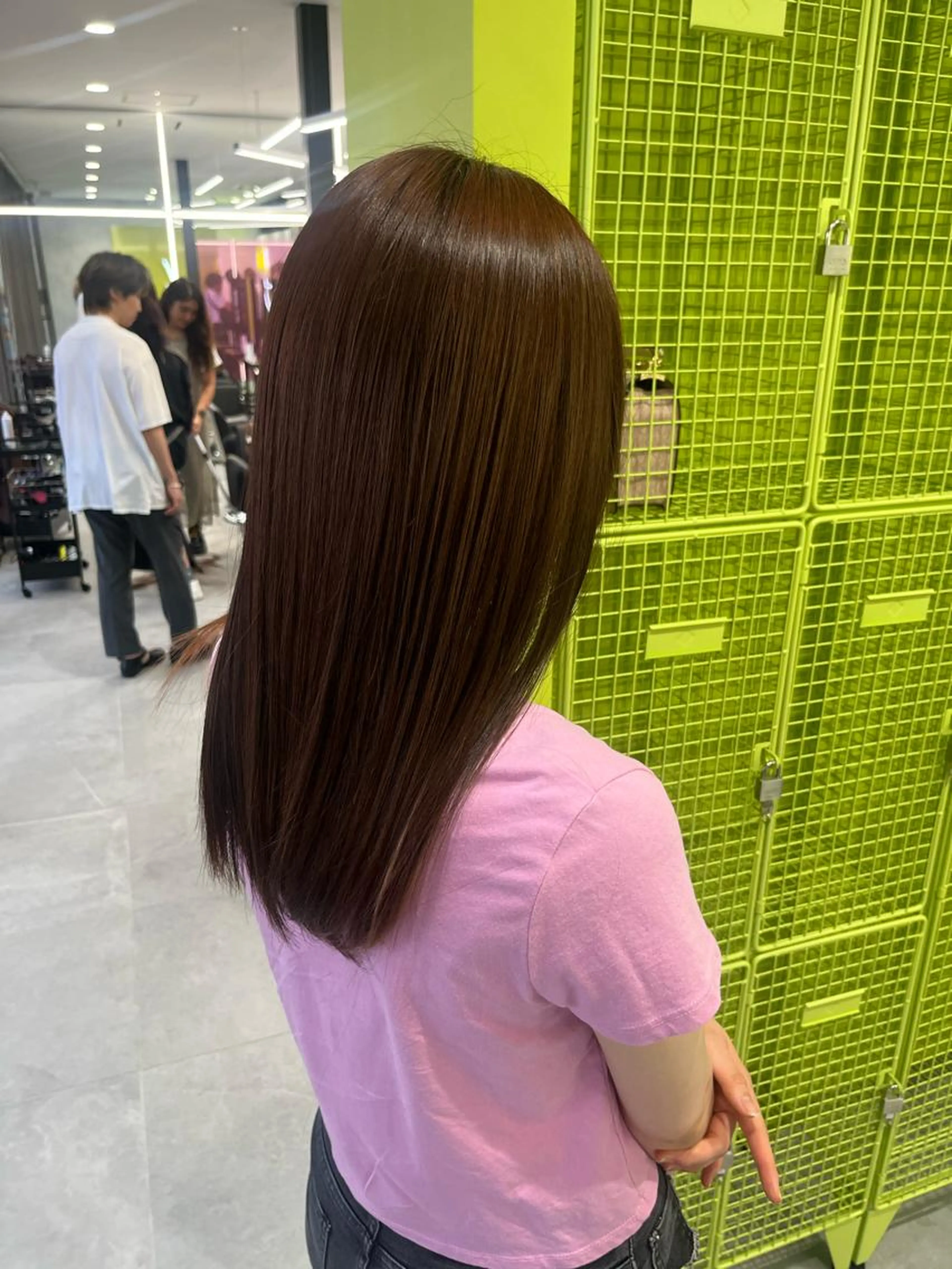 ブリーチ毛でも施術可能!✨️シルクストレート+髪質改善トリートメント(ホームケア付)の写真