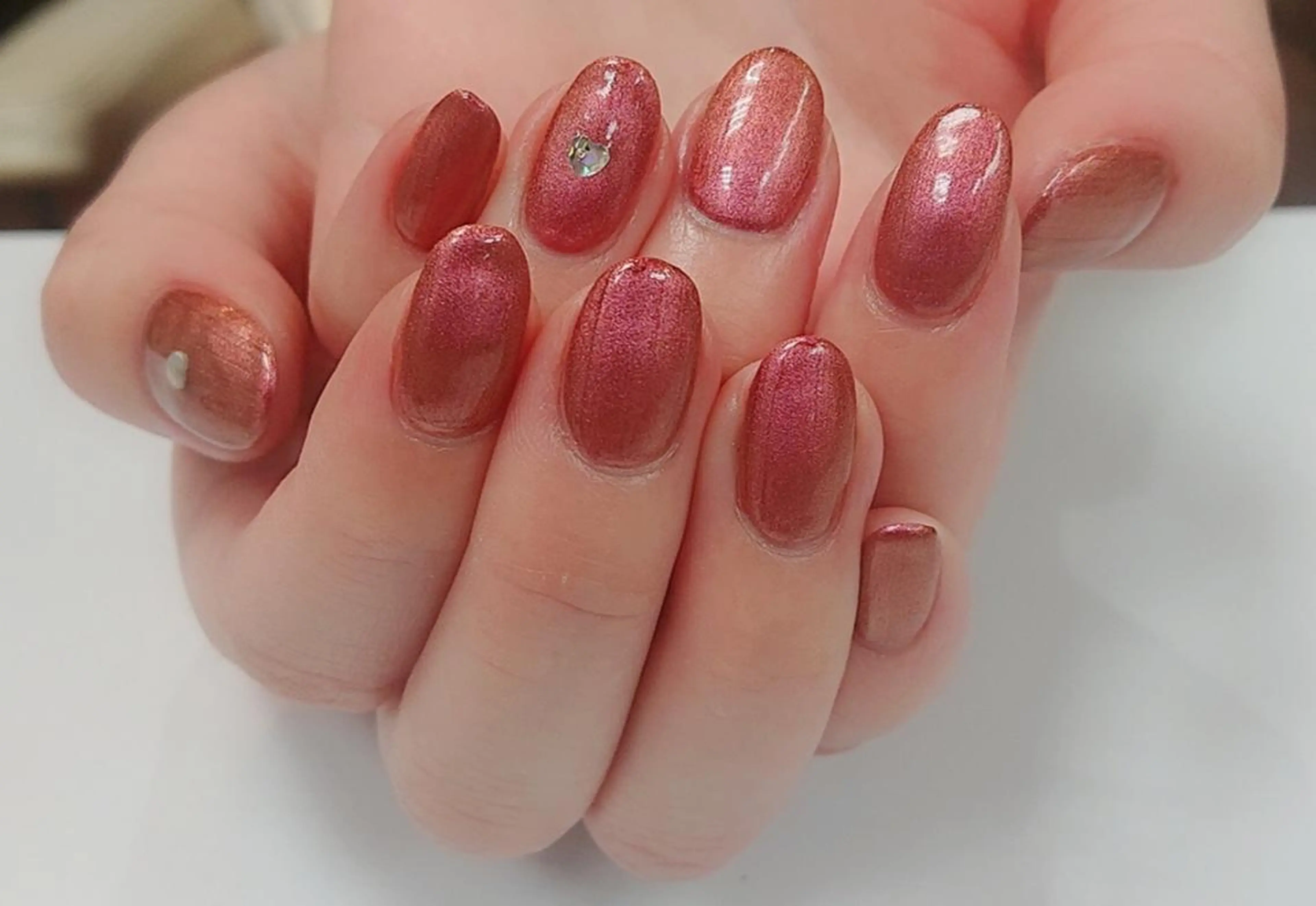 ネイル ピンク 🍒当日もOK🍒 𝑳𝑼𝑵𝑨花井のネイルデザイン