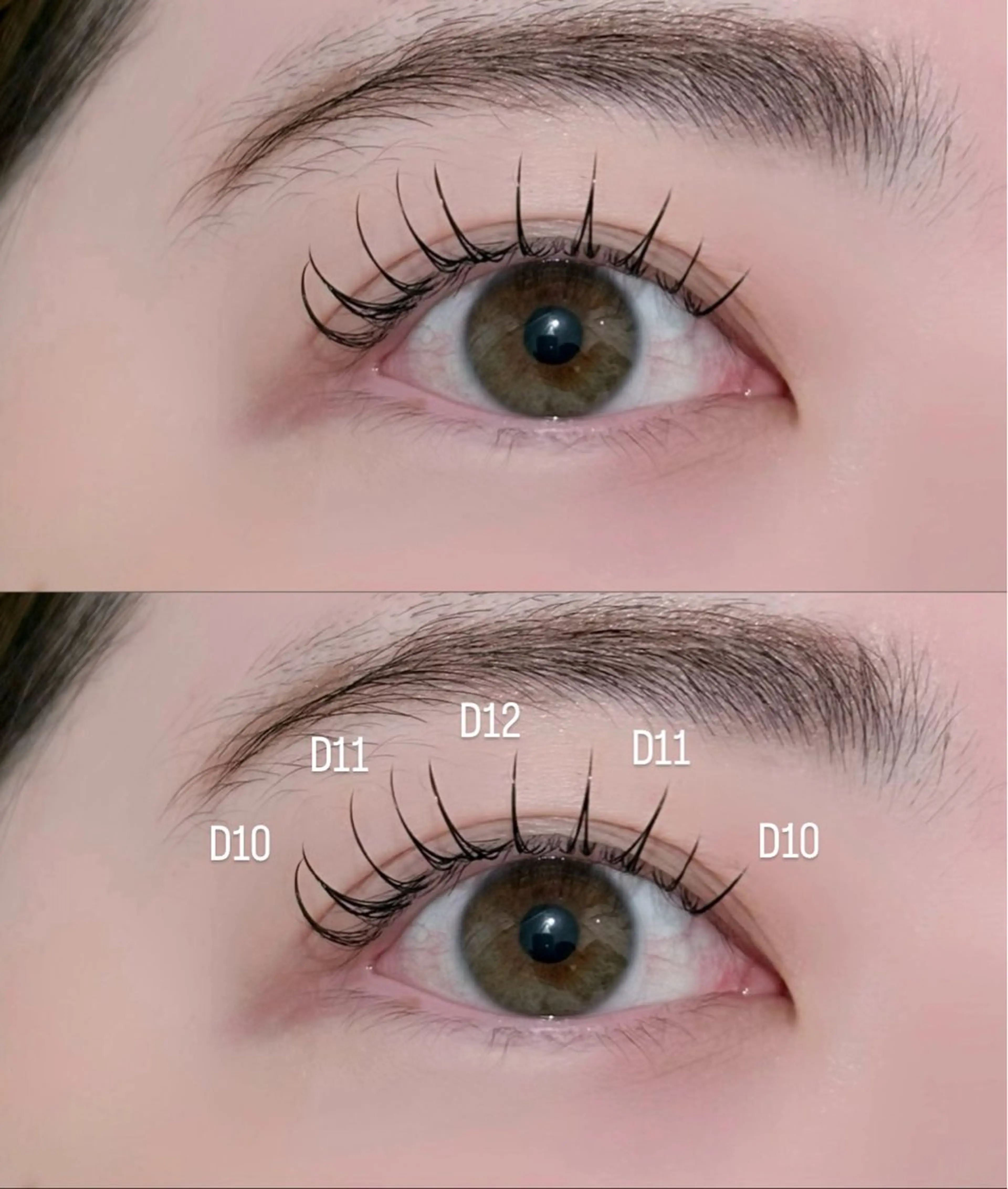 マツエク・マツパ meRK manamiのマツエク・マツパデザイン