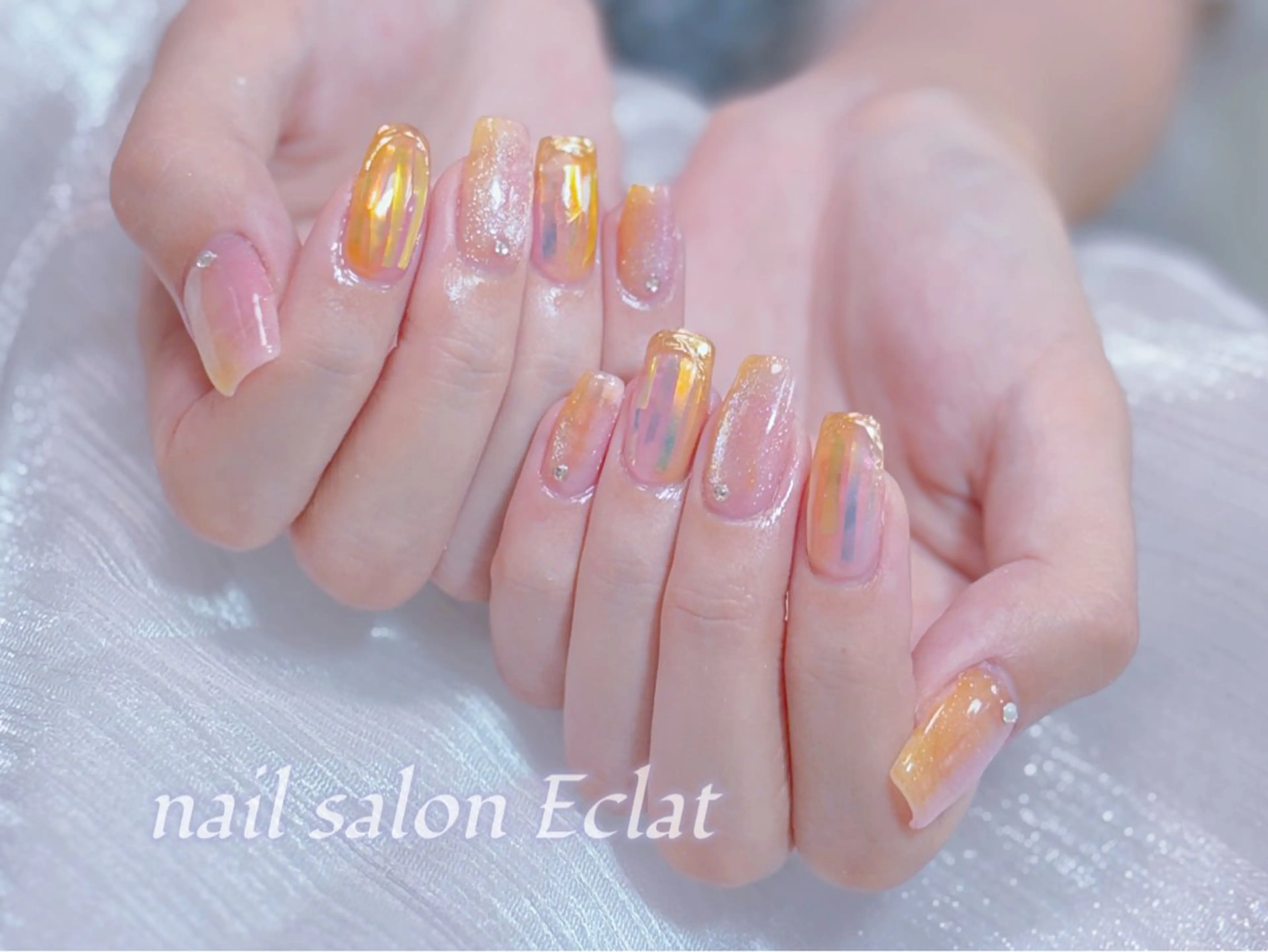 ネイル ネイルサロンエクラ 🫧Shizukaのネイルデザイン