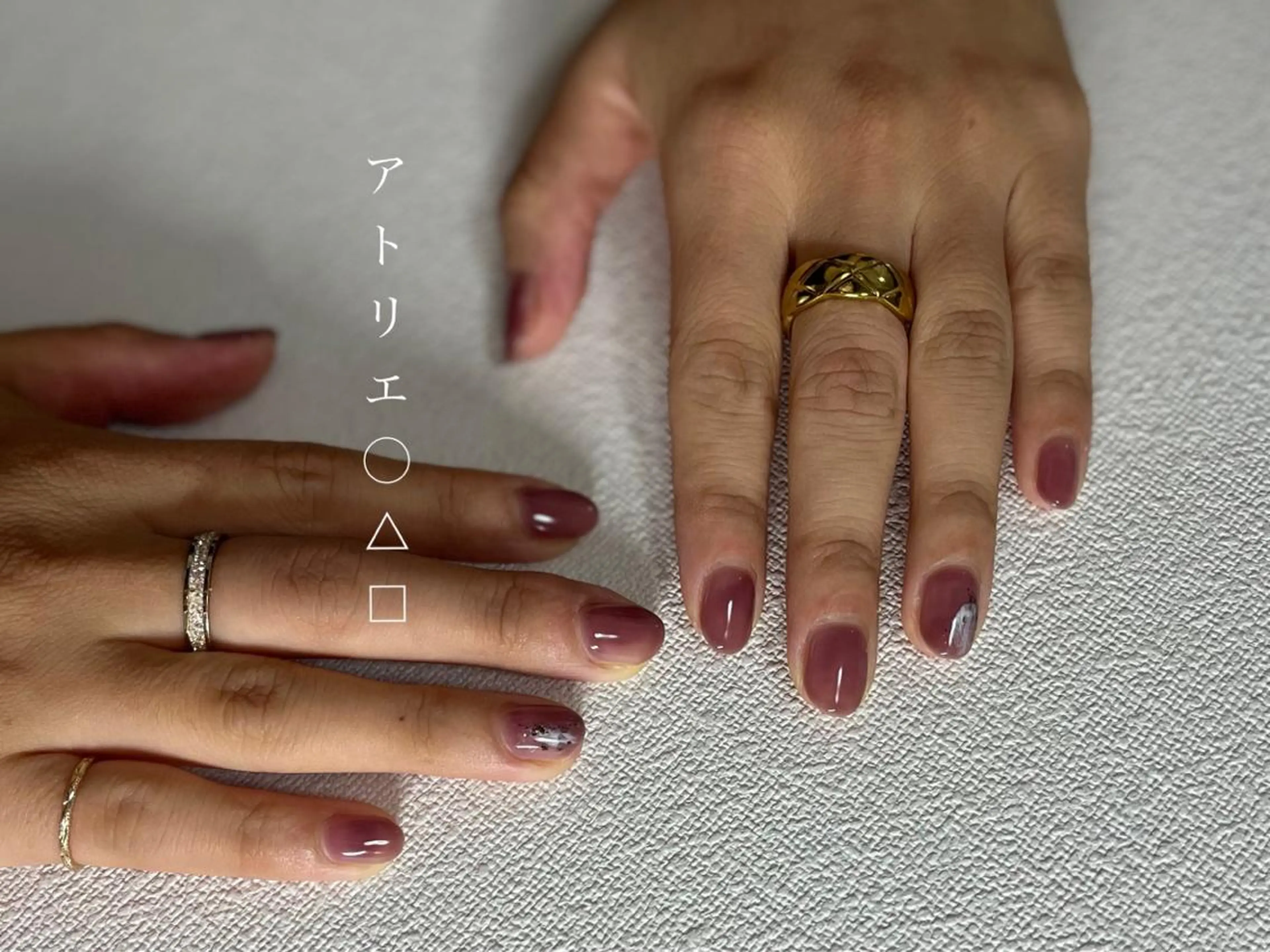 ネイル ハンドネイル アトリエ ○△□のネイルデザイン