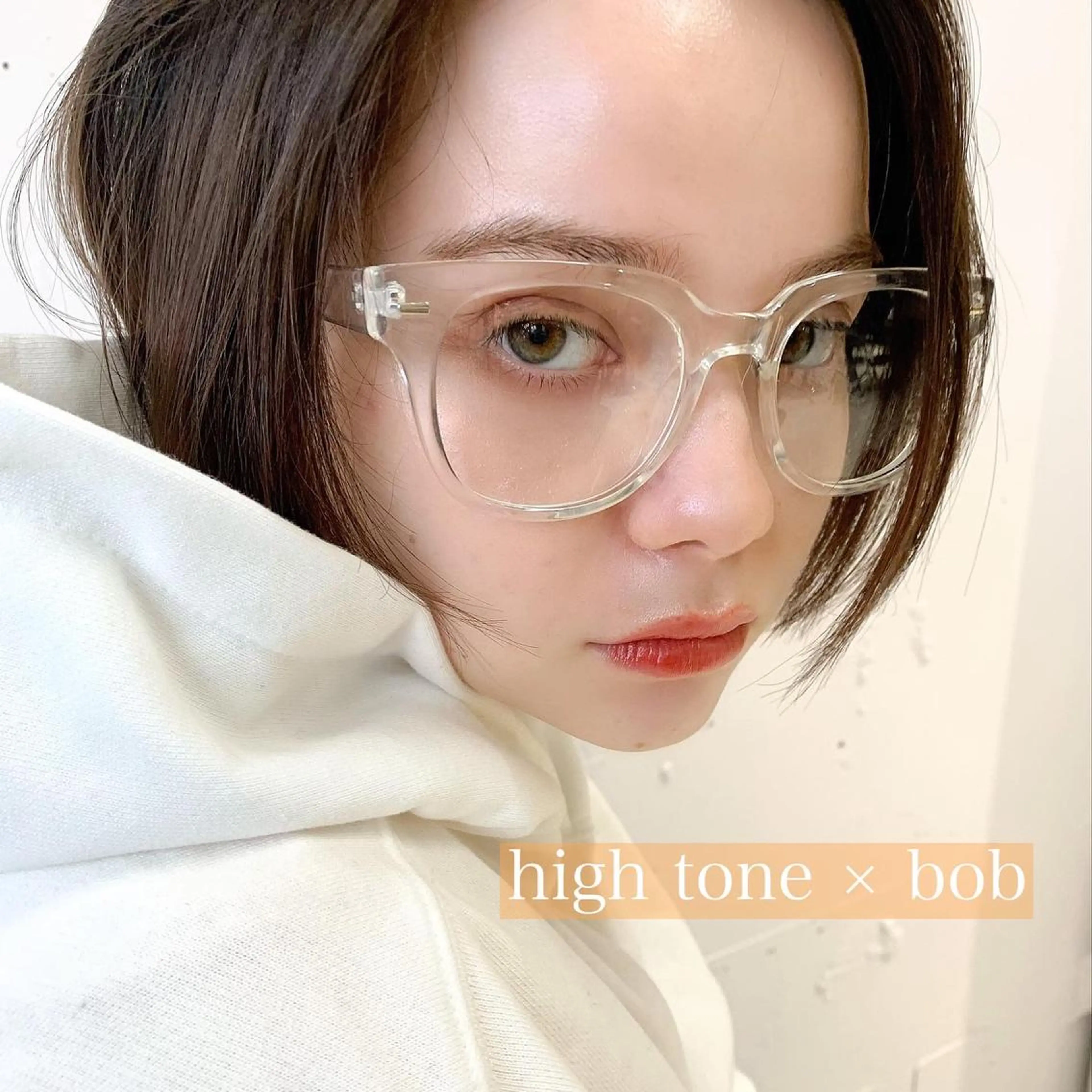 ショート カラー ブリーチ ハイトーンカラー 髪質改善 トリートメント raika .のヘアスタイル