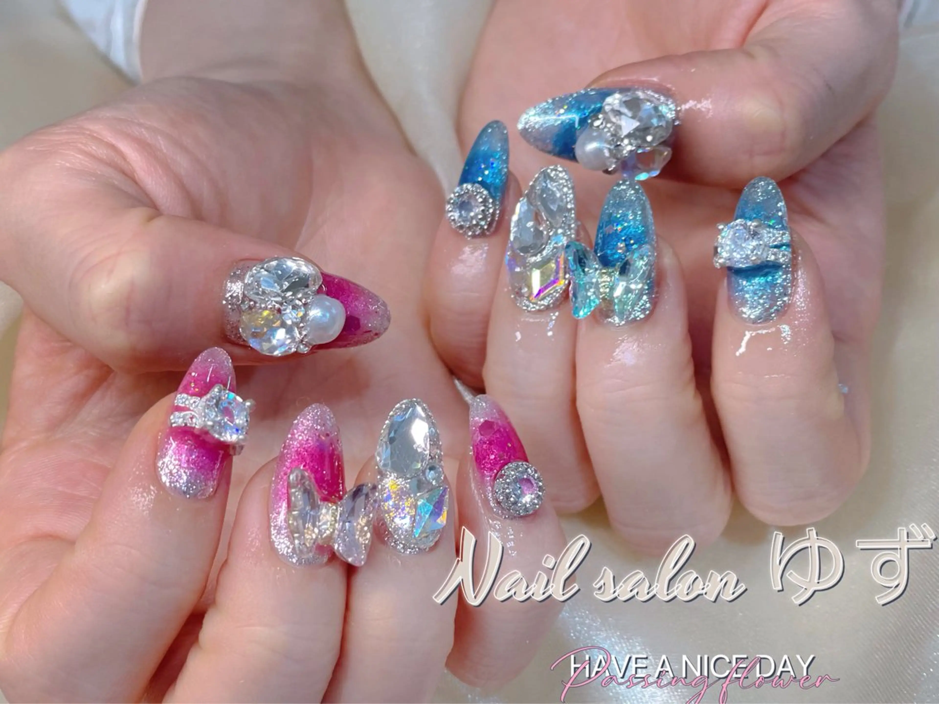 ネイル ハンドネイル MAKI💚💚💚 秋葉原.のネイルデザイン