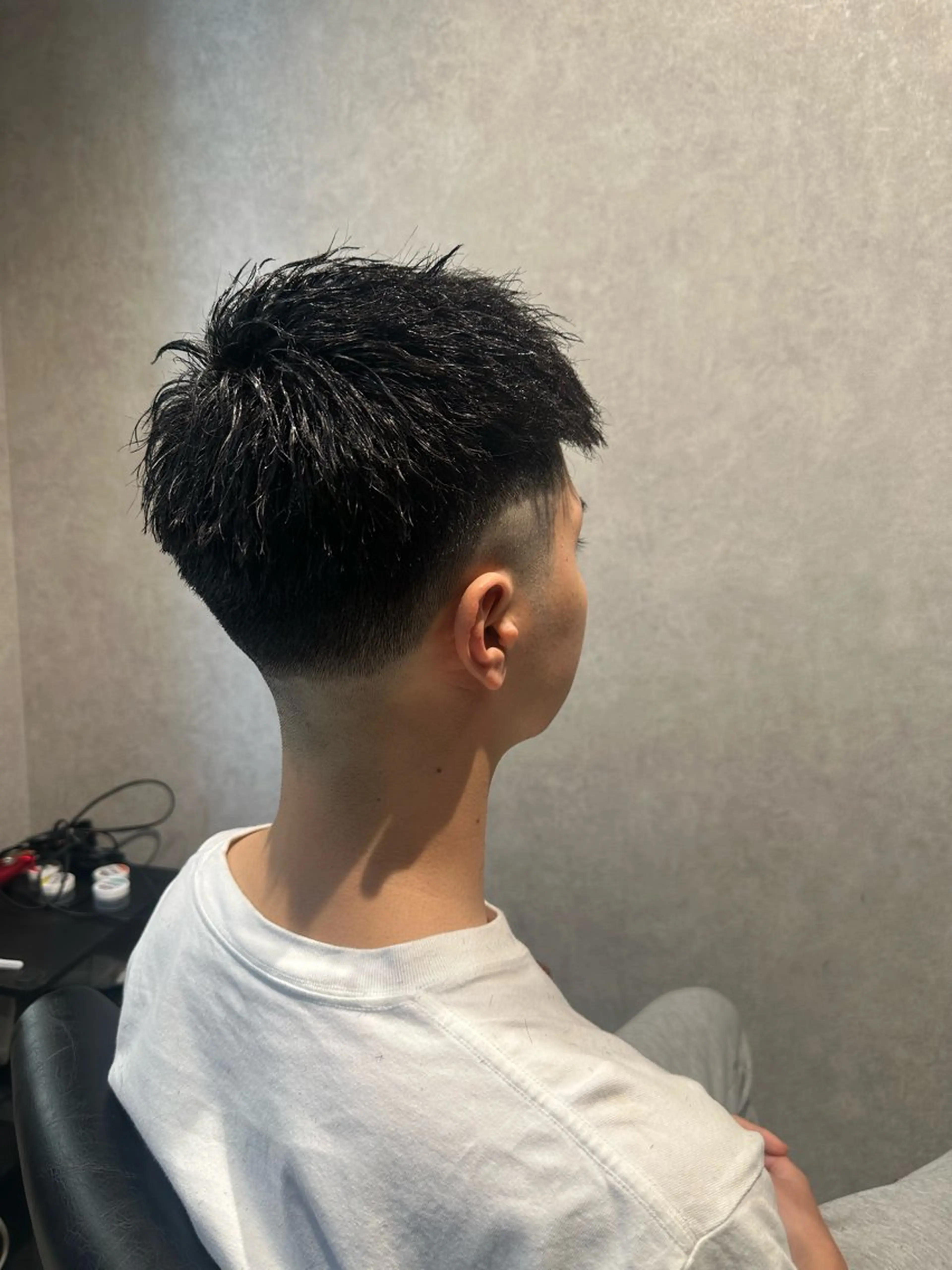 ショート ヘアアレンジ メンズ NEXT NEO所属・メンズヘア静岡 ✂︎Ryuheiのヘアスタイル