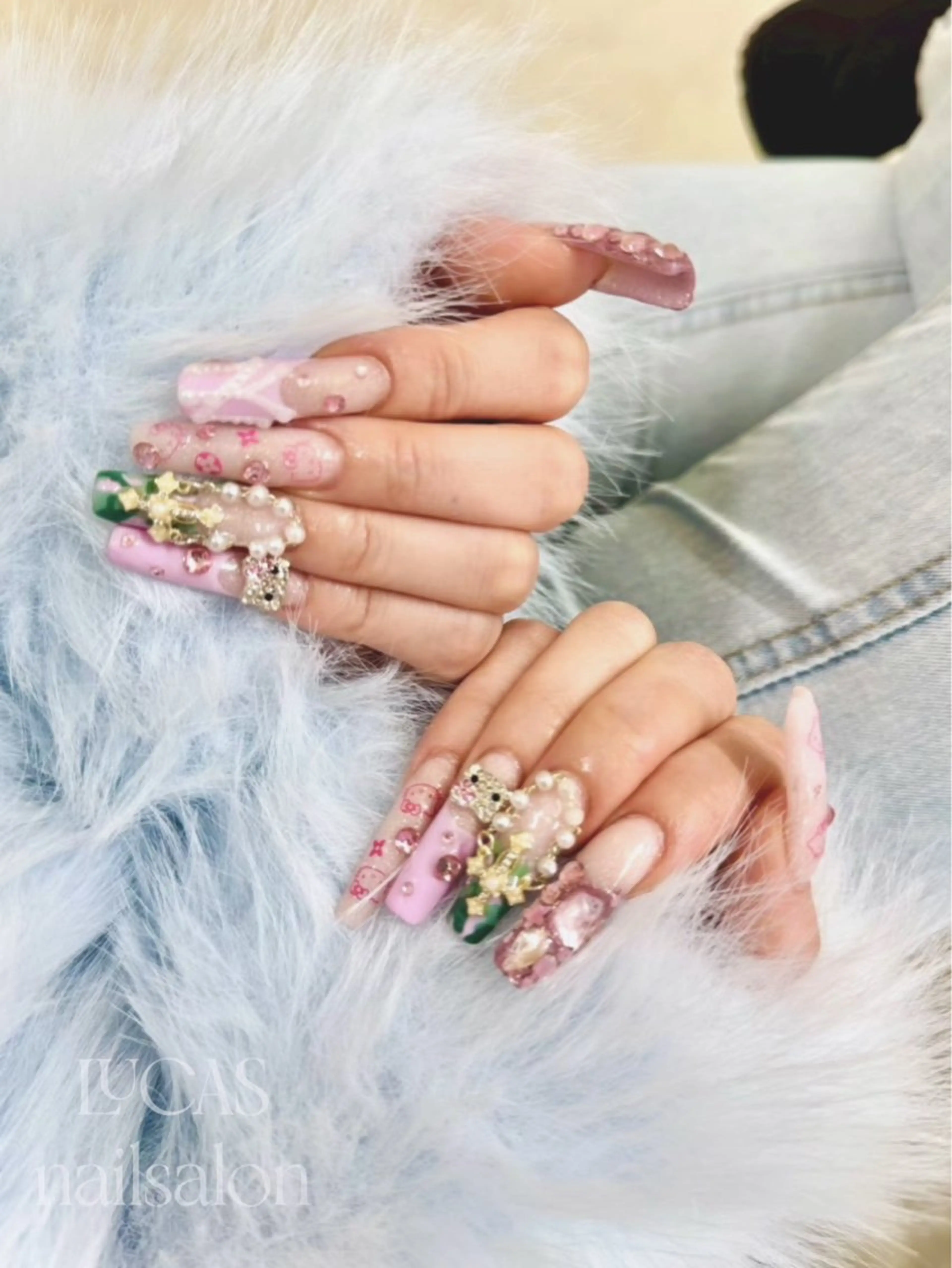 ネイル ハンドネイル LUCAS 千葉 AOI💅🏾💕のネイルデザイン