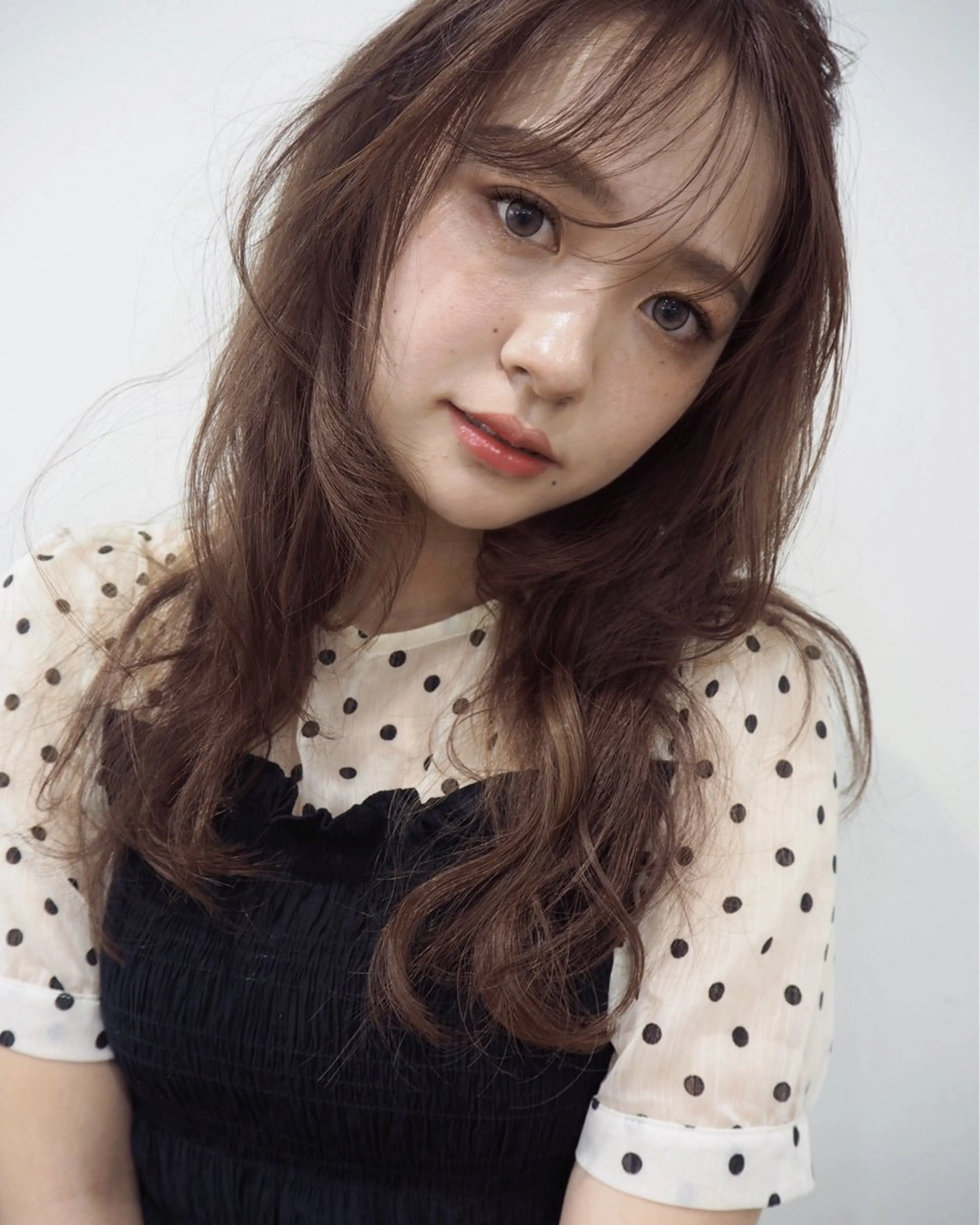 ロング カラー カット ヘアカラー トリートメント 💛🤍U too e’s 鎌倉🧸のヘアスタイル